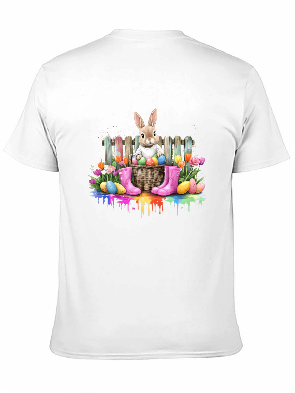 Easter Bunny Basket Graphic Tee