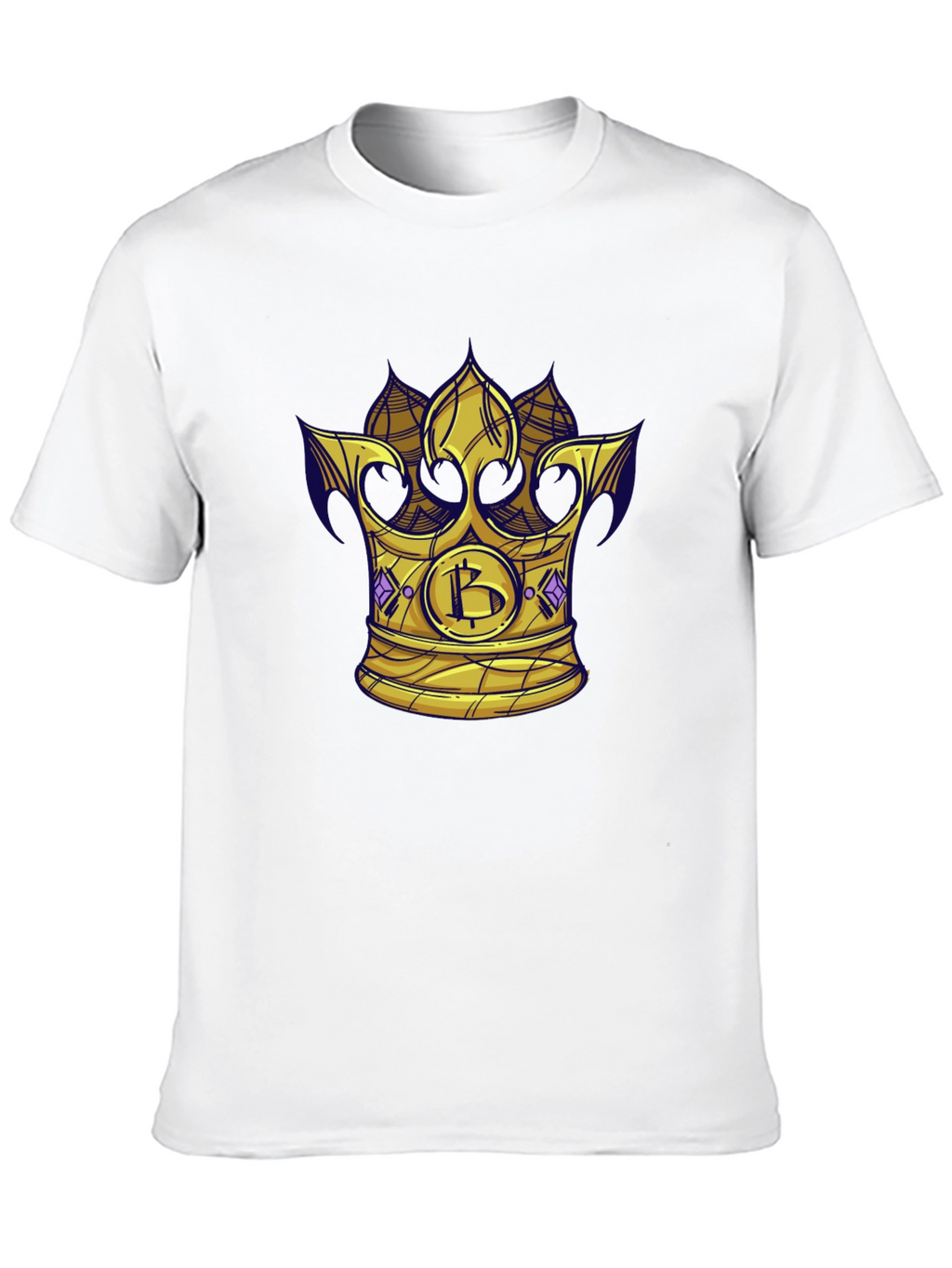 Bitcoin King T-Shirt - Crypto Crown Tee