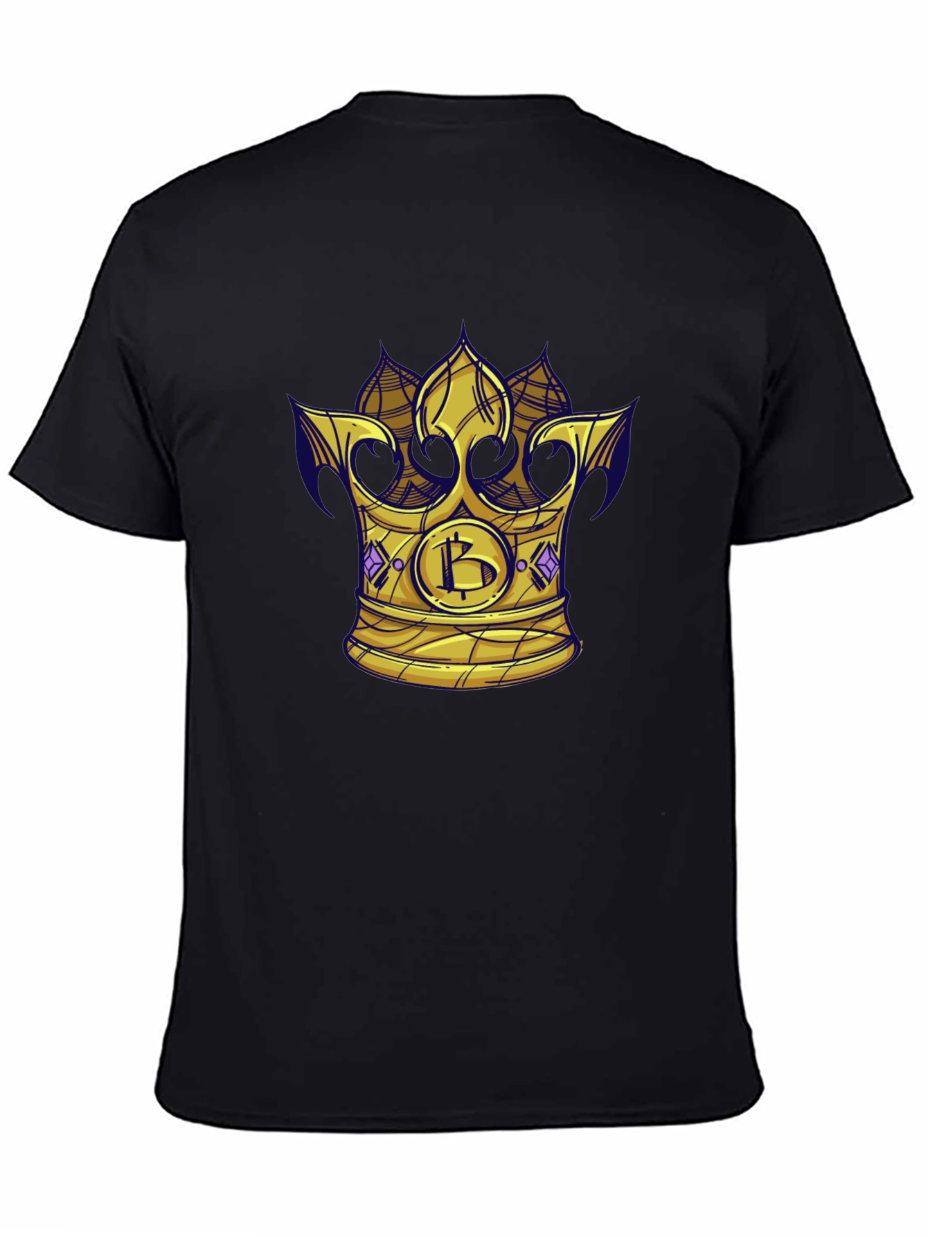Bitcoin King T-Shirt - Crypto Crown Tee