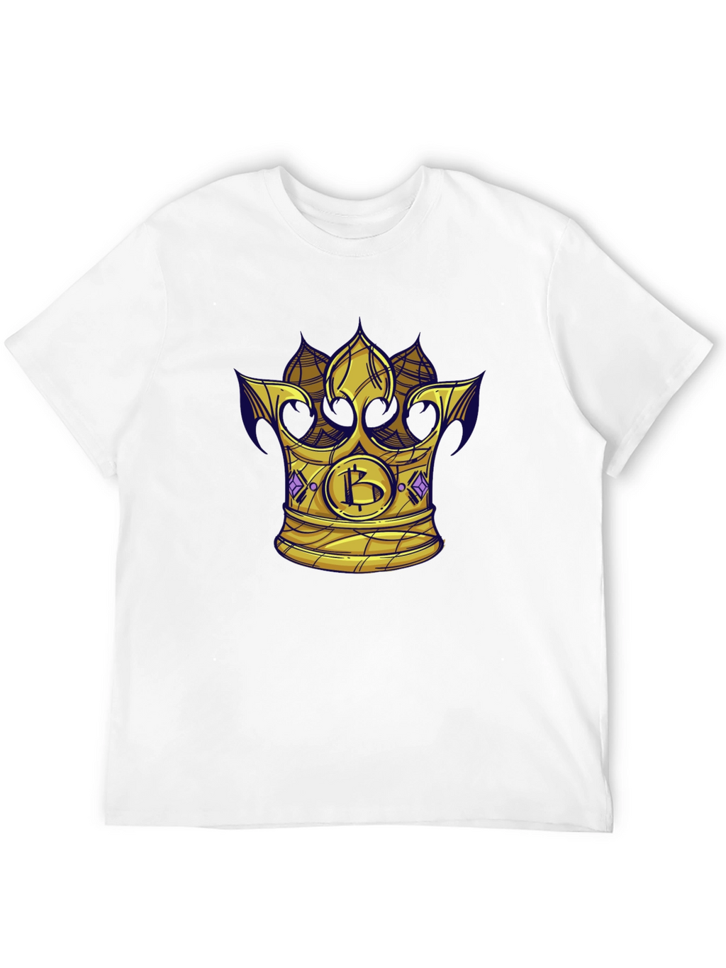 Bitcoin King T-Shirt - Crypto Crown Tee