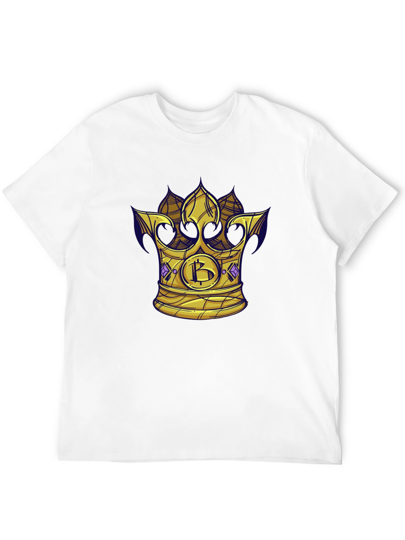 Bitcoin King T-Shirt - Crypto Crown Tee
