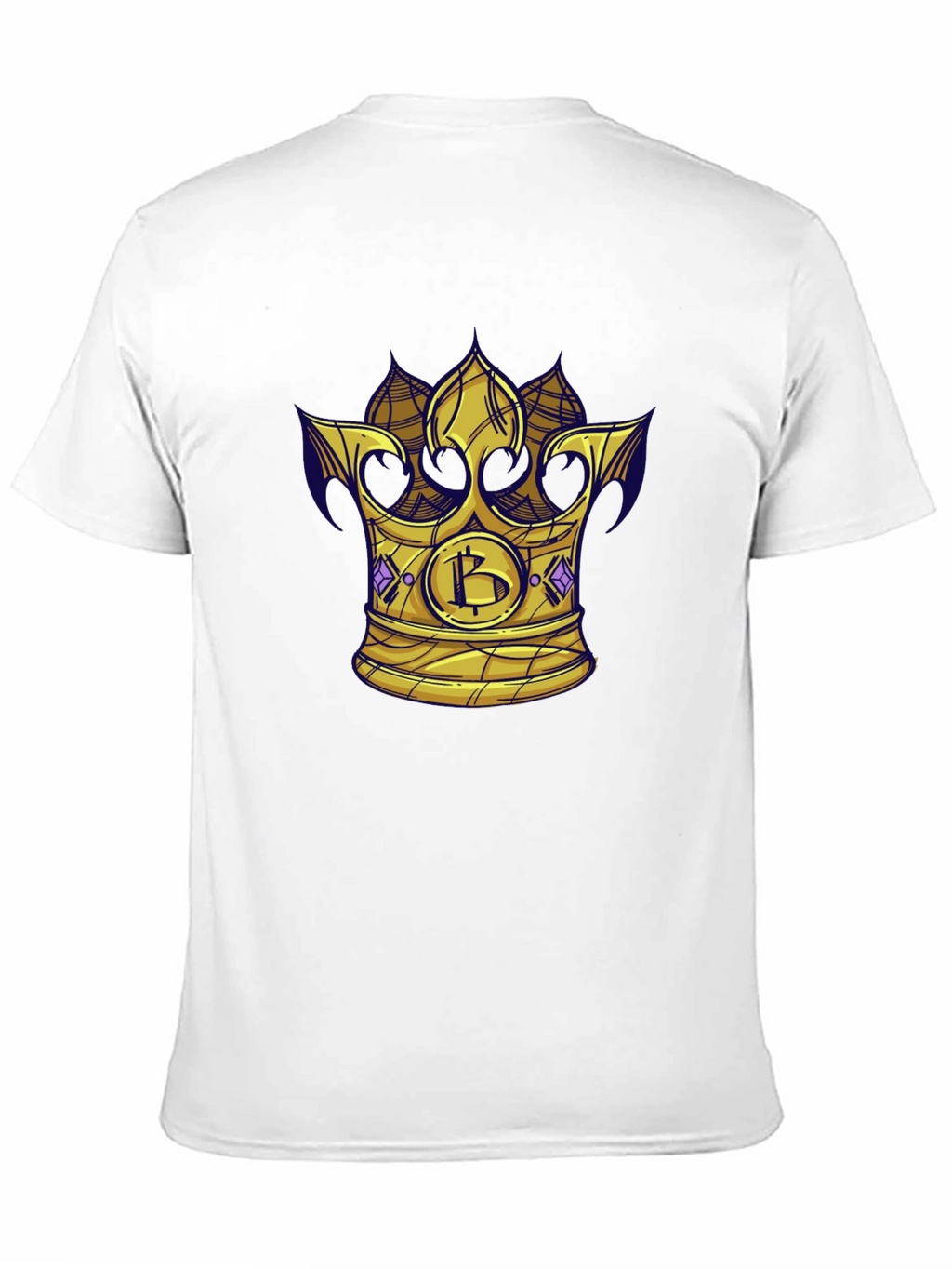 Bitcoin King T-Shirt - Crypto Crown Tee