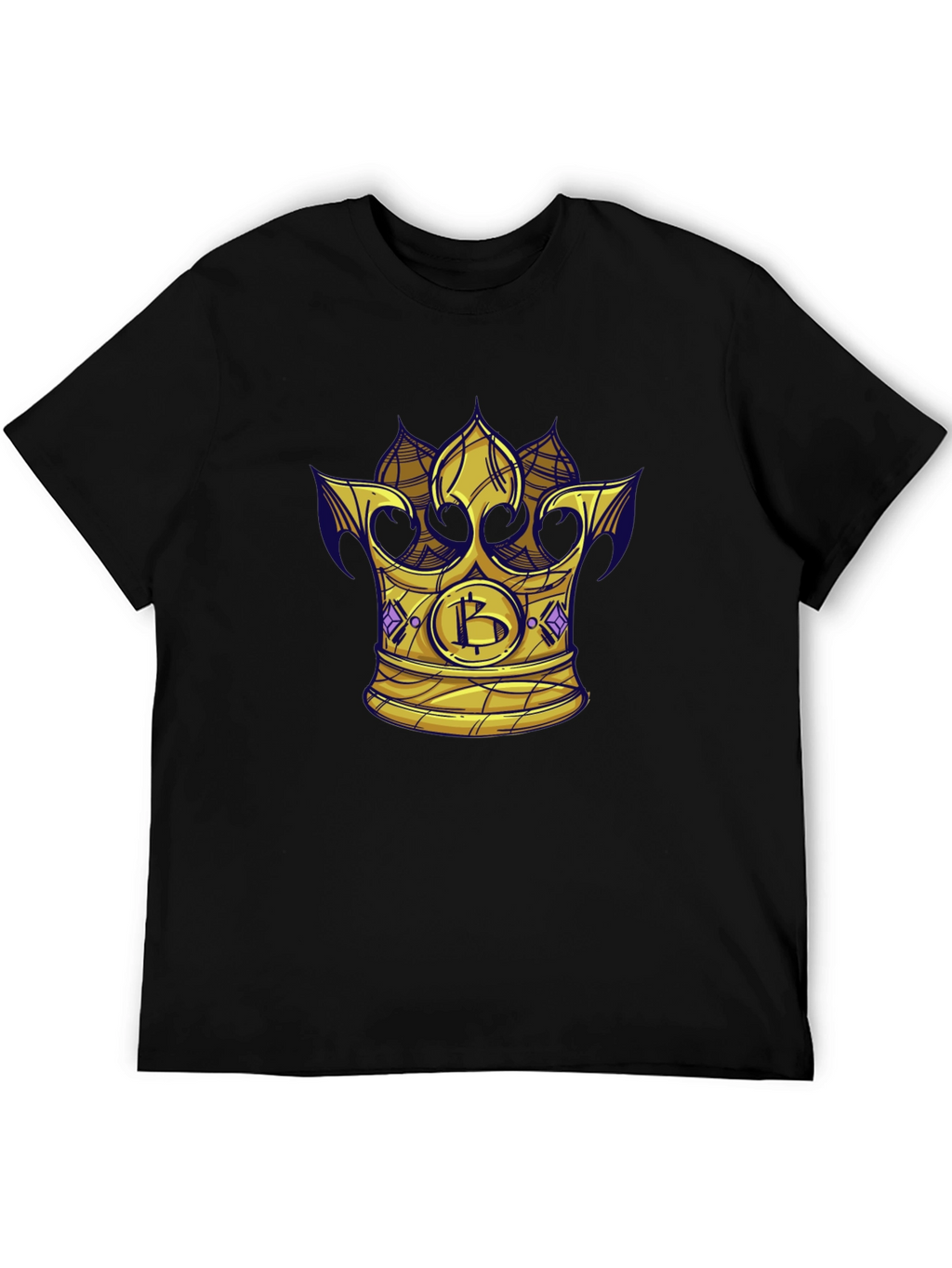 Bitcoin King T-Shirt - Crypto Crown Tee