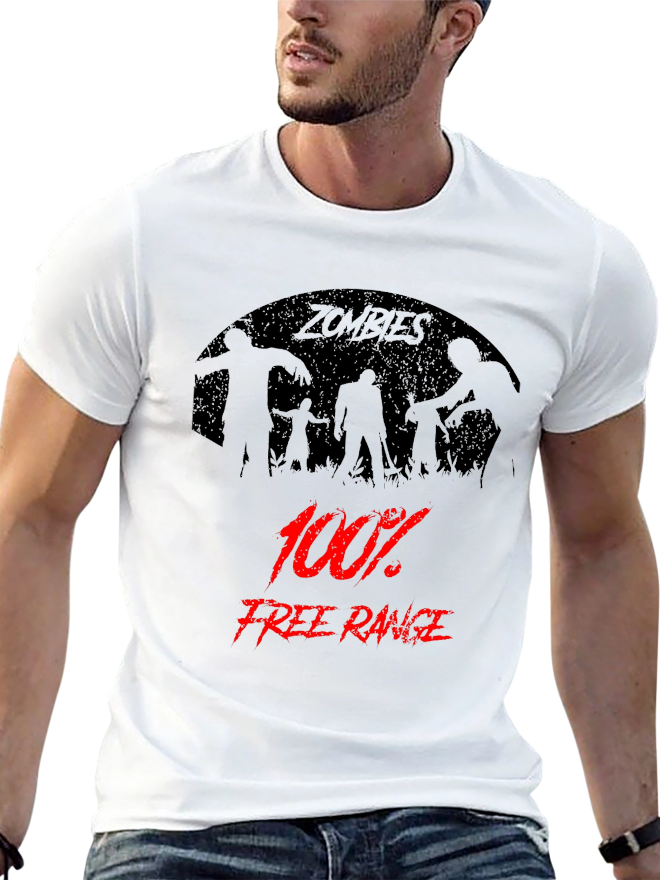 Zombie Free Range Graphic Tee