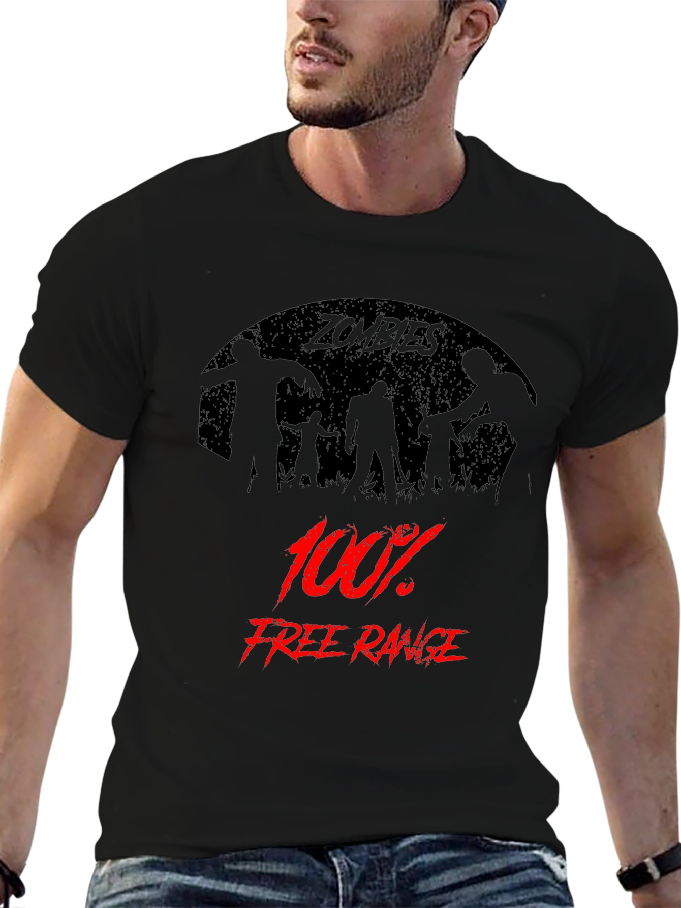 Zombie Free Range Graphic Tee