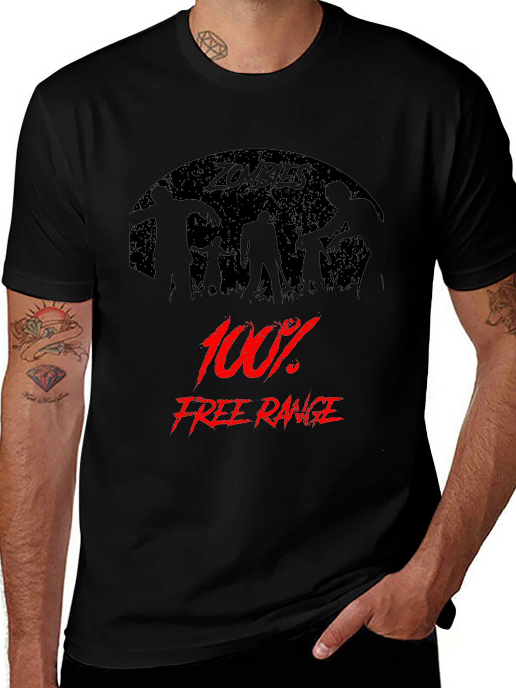Zombie Free Range Graphic Tee
