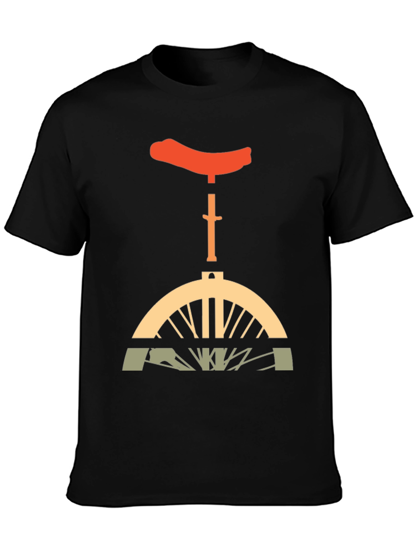 Unicycle Graphic T-Shirt - Unique Design