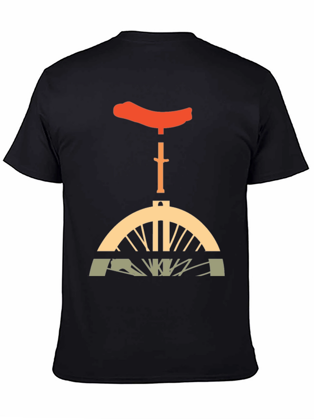 Unicycle Graphic T-Shirt - Unique Design