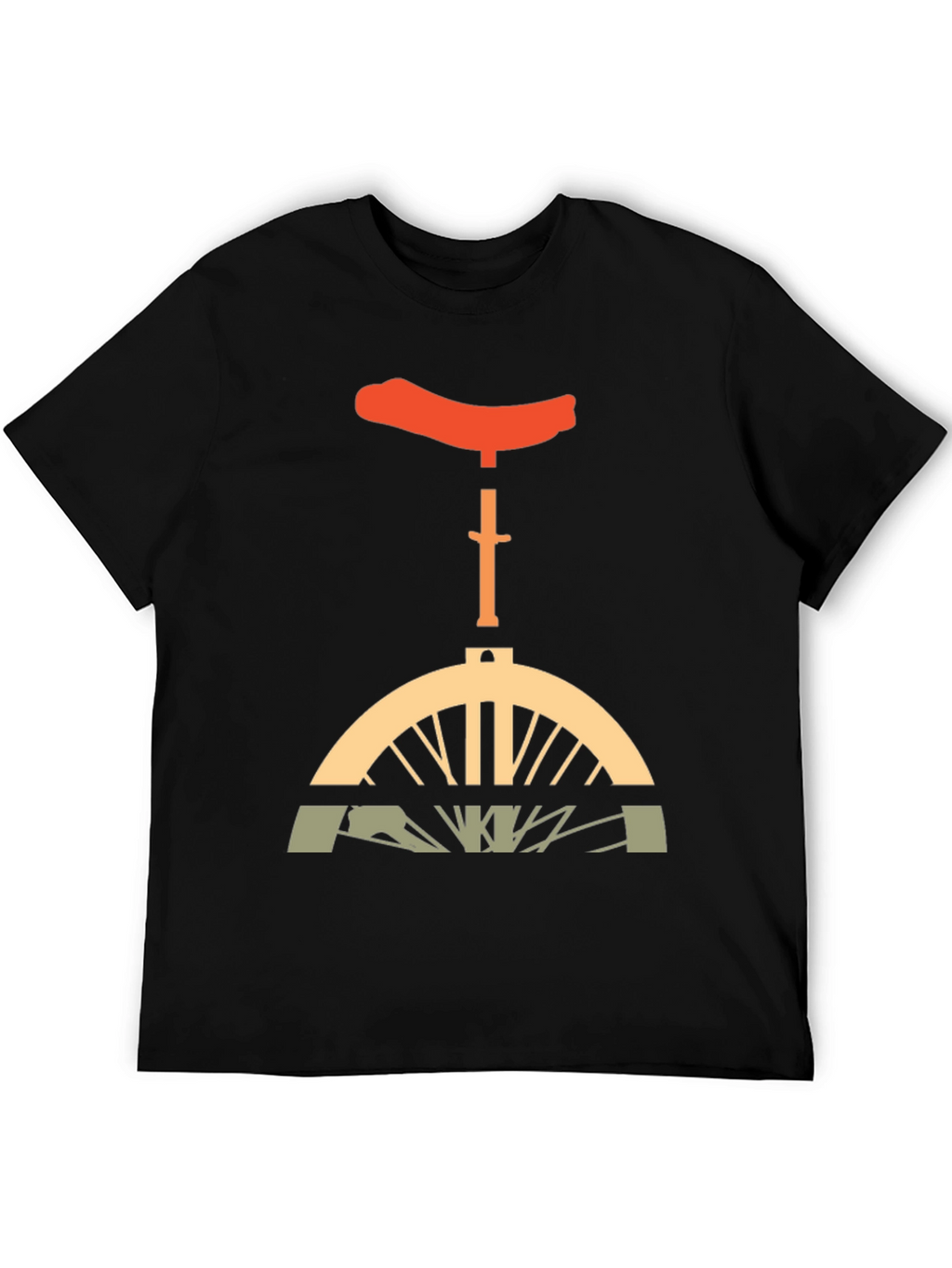 Unicycle Graphic T-Shirt - Unique Design
