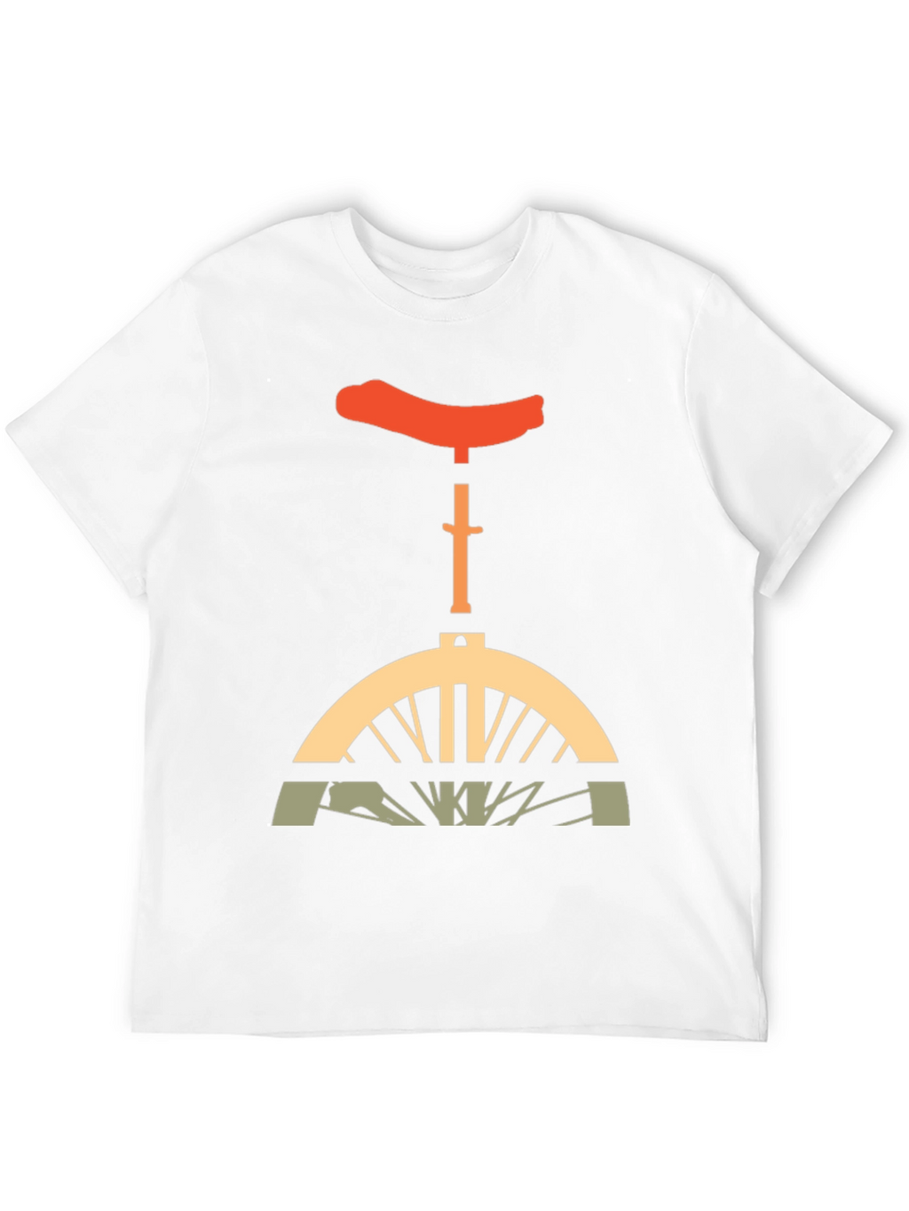 Unicycle Graphic T-Shirt - Unique Design