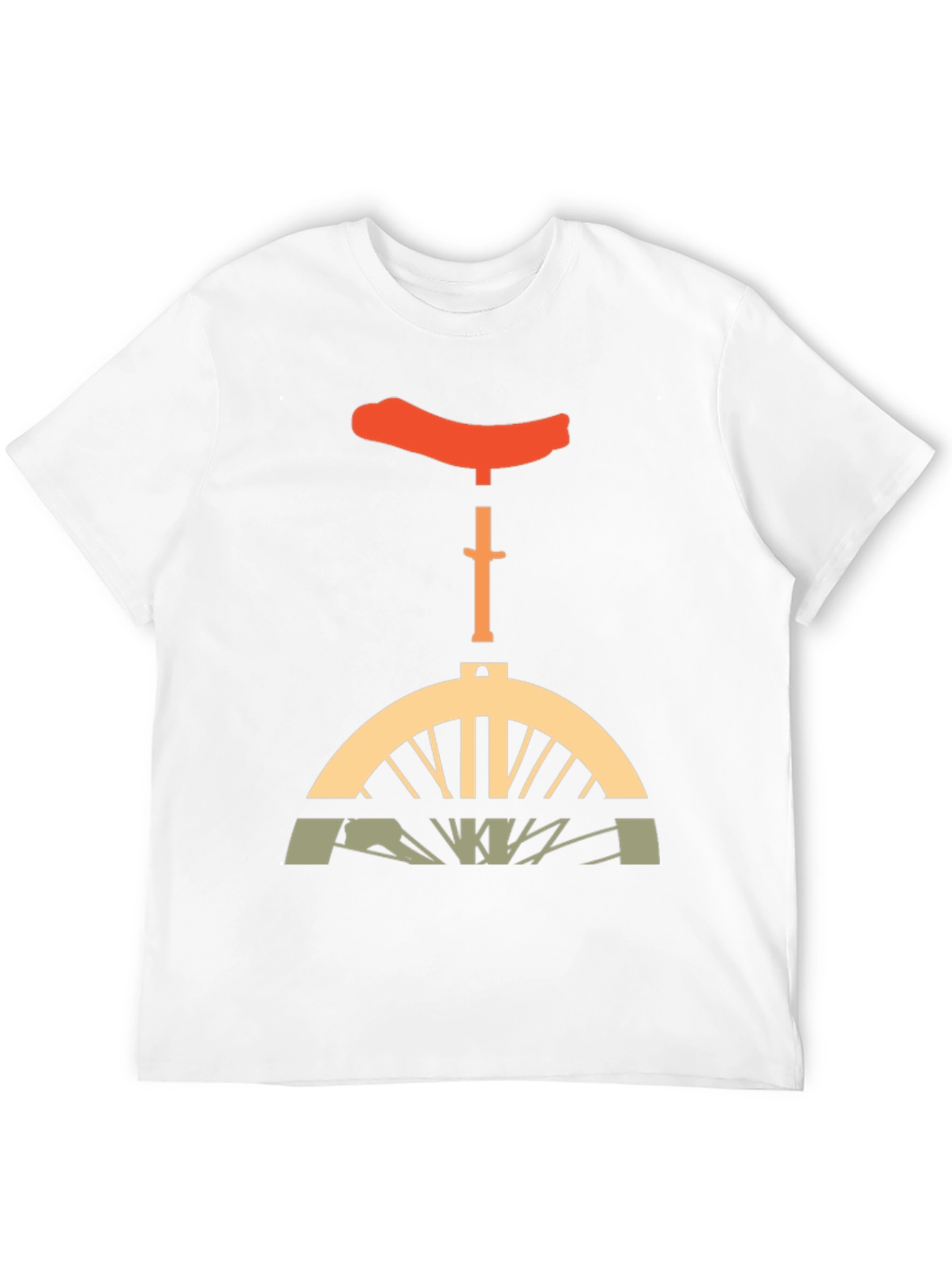 Unicycle Graphic T-Shirt - Unique Design