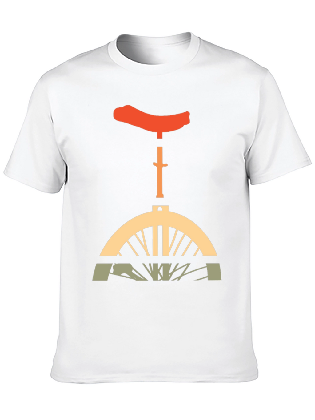 Unicycle Graphic T-Shirt - Unique Design