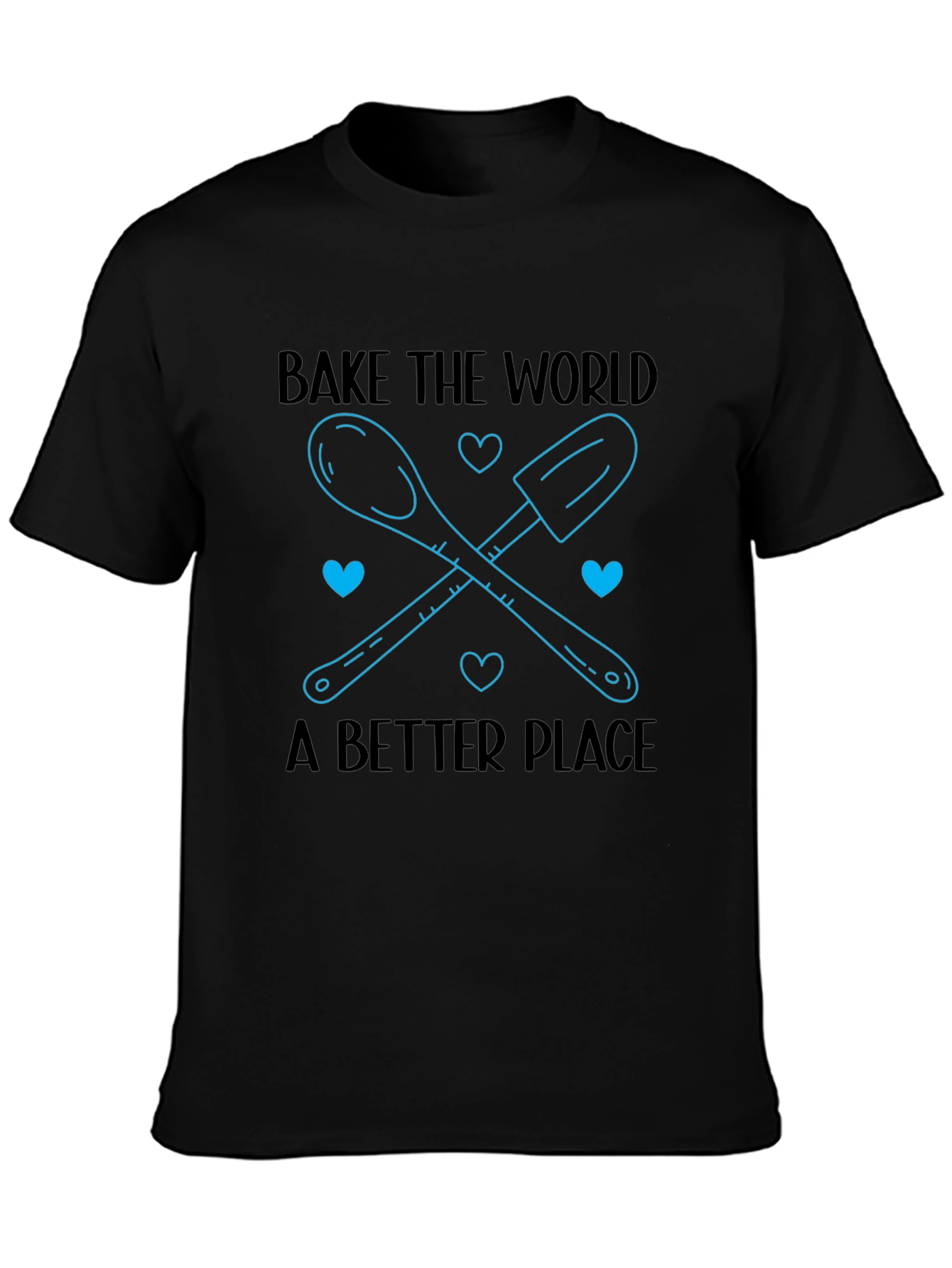 Bake the World T-Shirt - Kitchen Humor