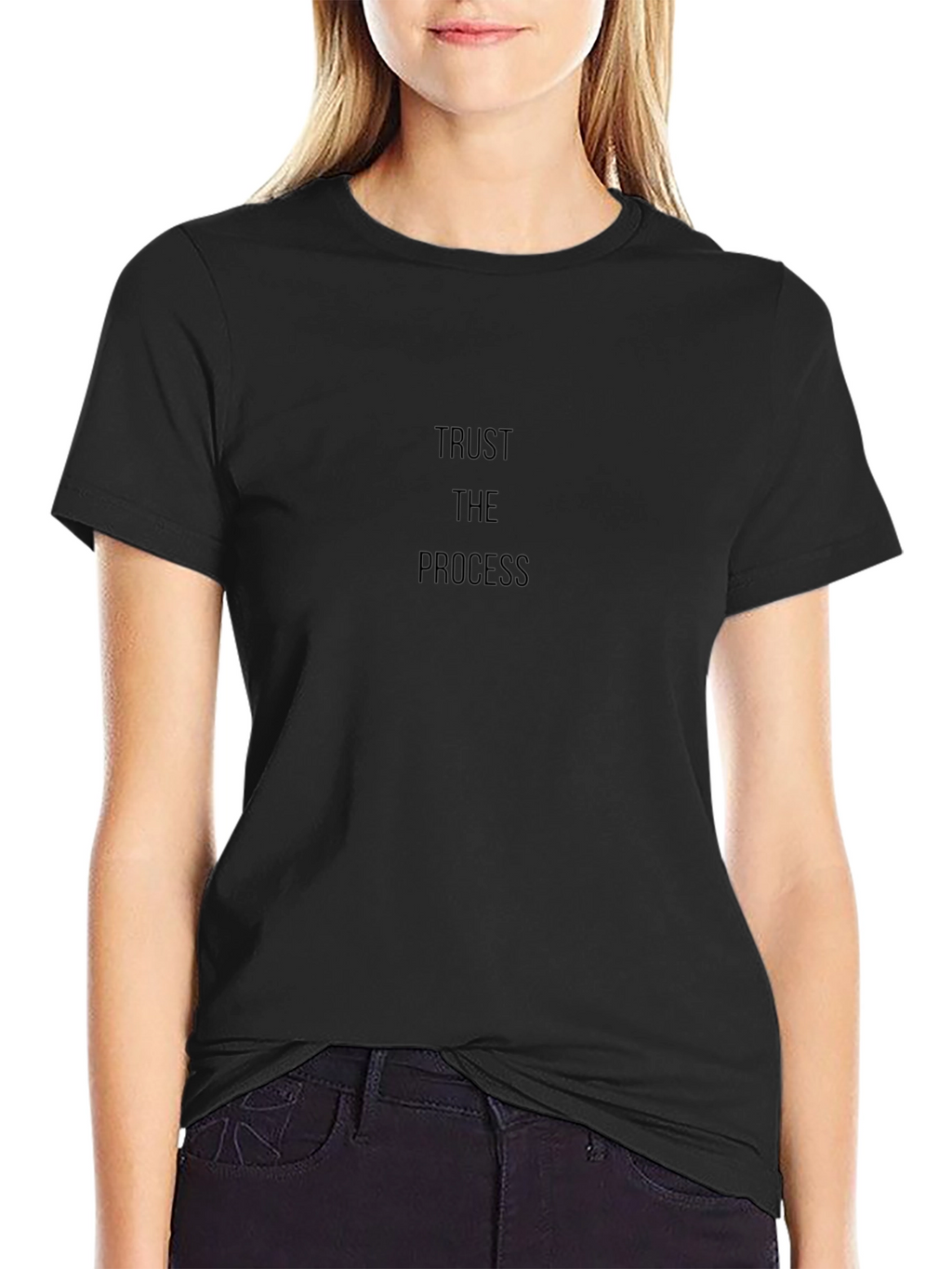 Trust the Process Black T-Shirt