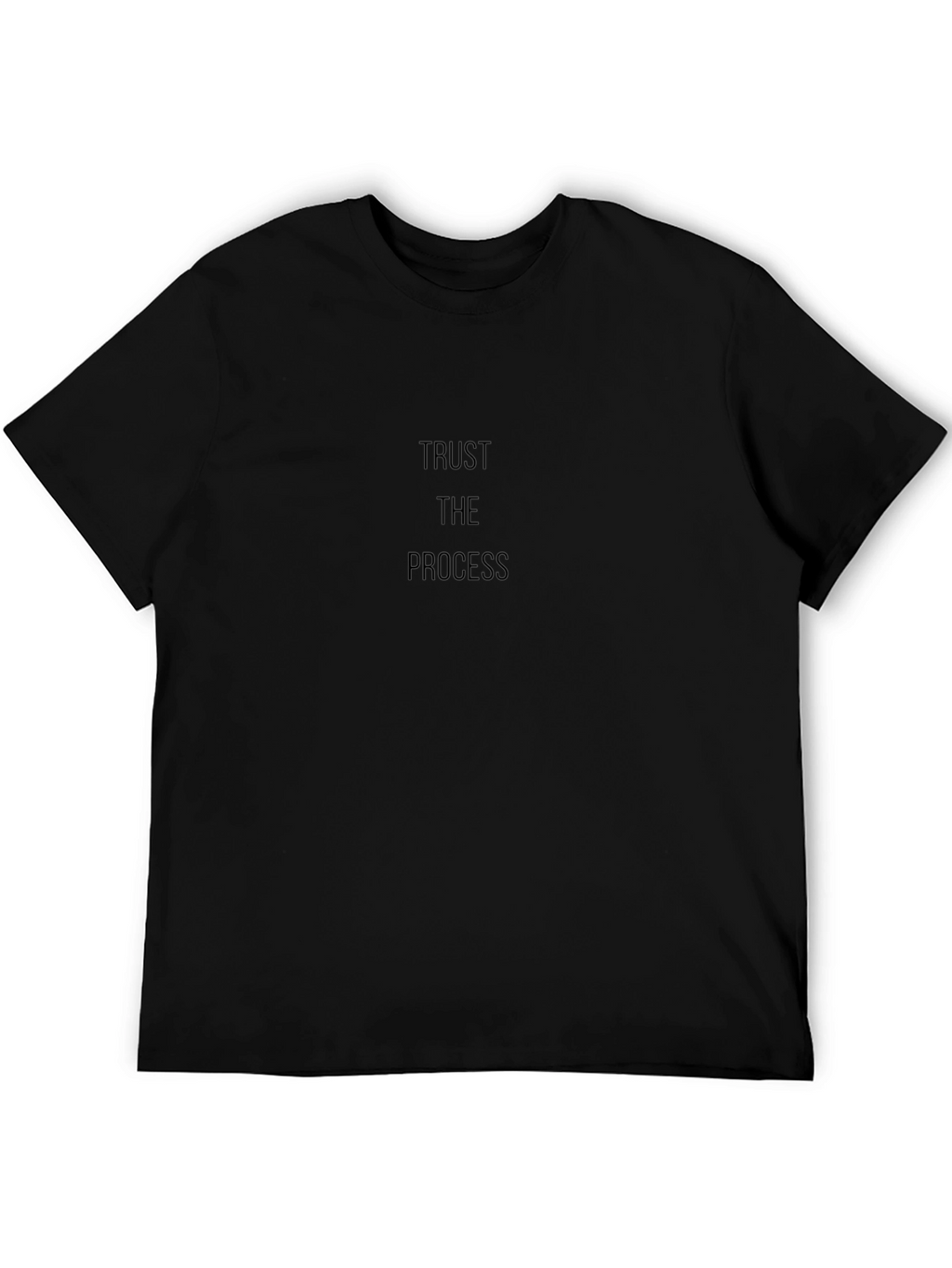 Trust the Process Black T-Shirt