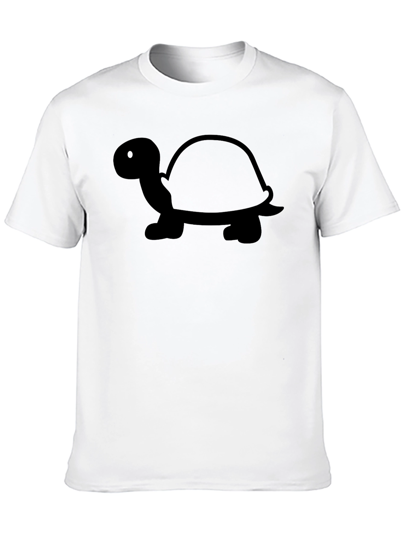 Turtle Silhouette Black T-Shirt
