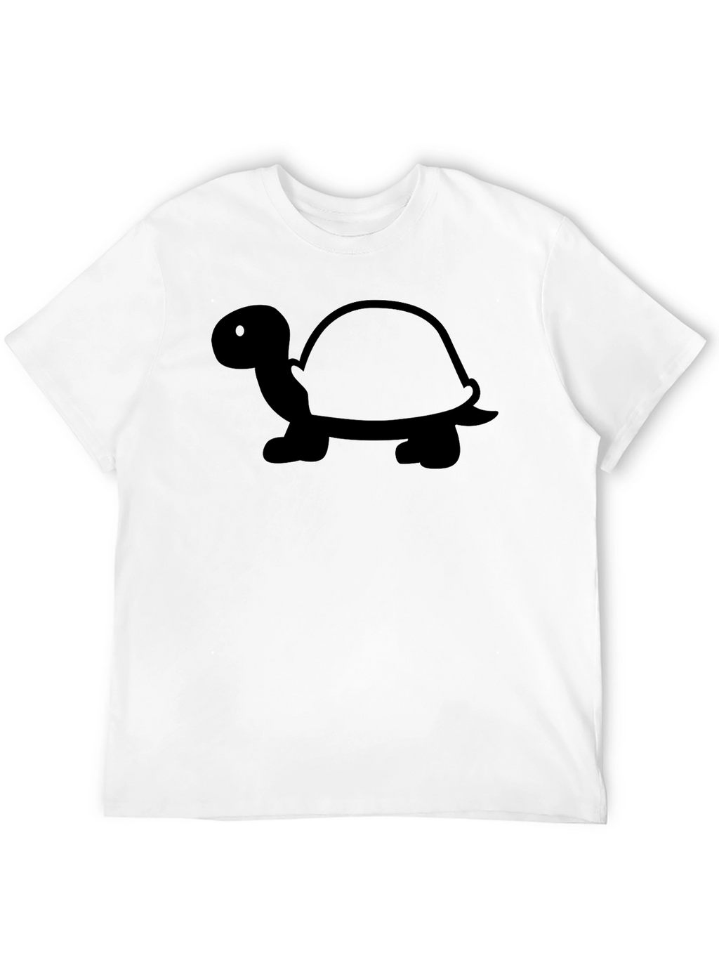Turtle Silhouette Black T-Shirt