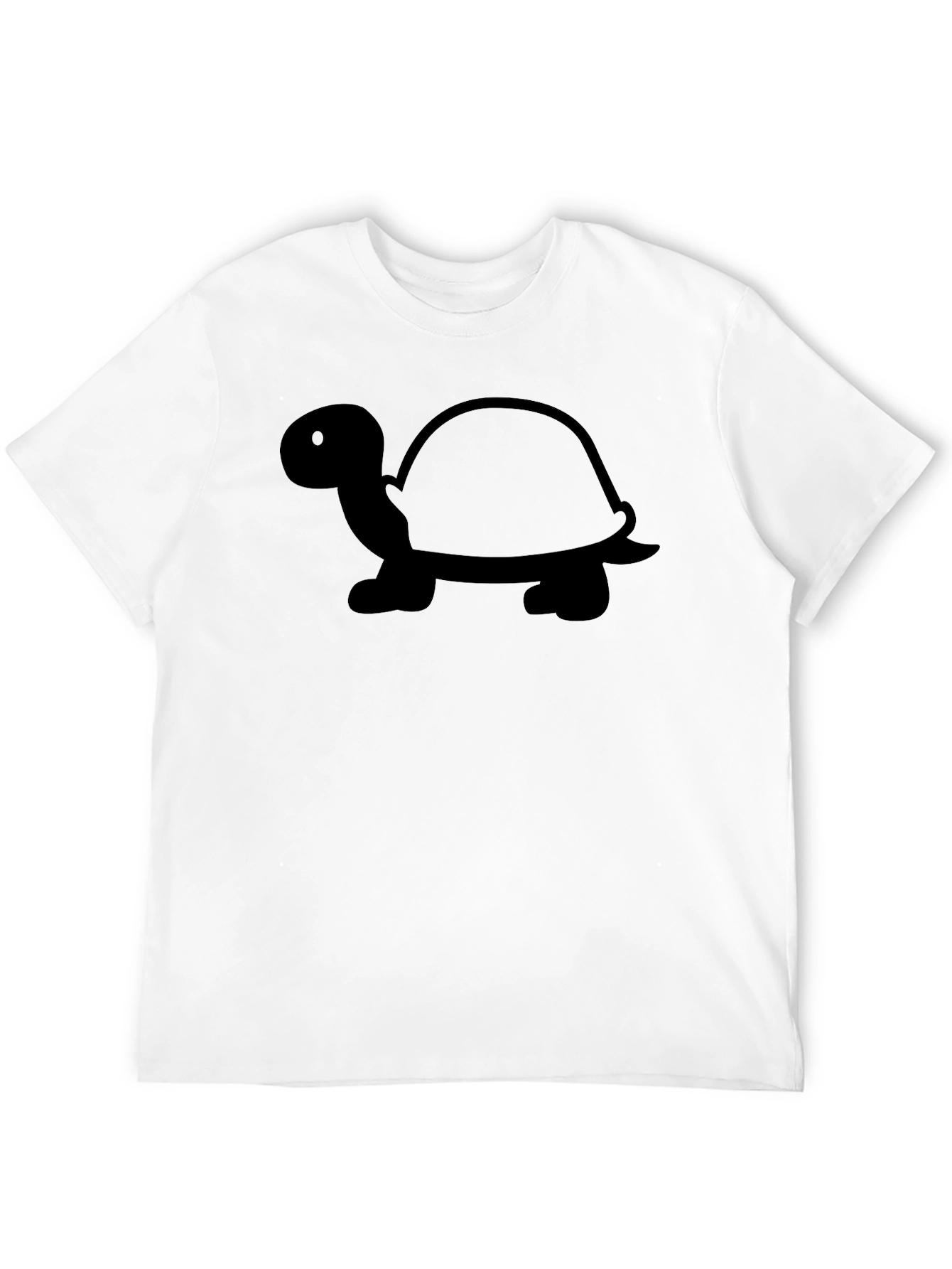 Turtle Silhouette Black T-Shirt