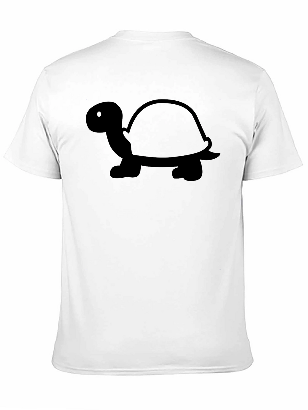 Turtle Silhouette Black T-Shirt