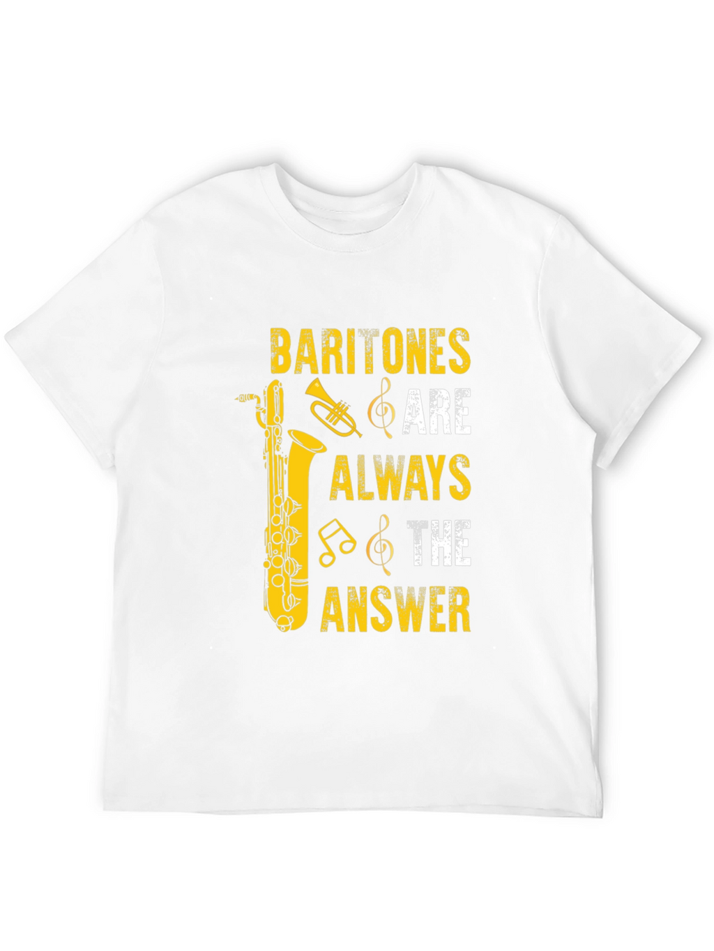 Baritone Saxophone Music Lover T-Shirt