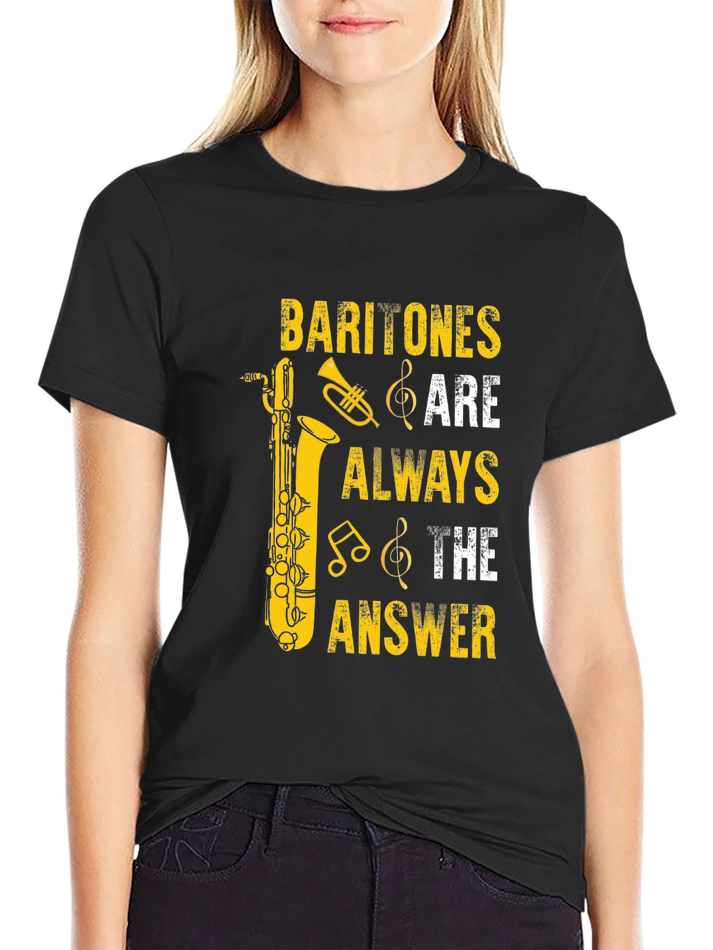 Baritone Saxophone Music Lover T-Shirt