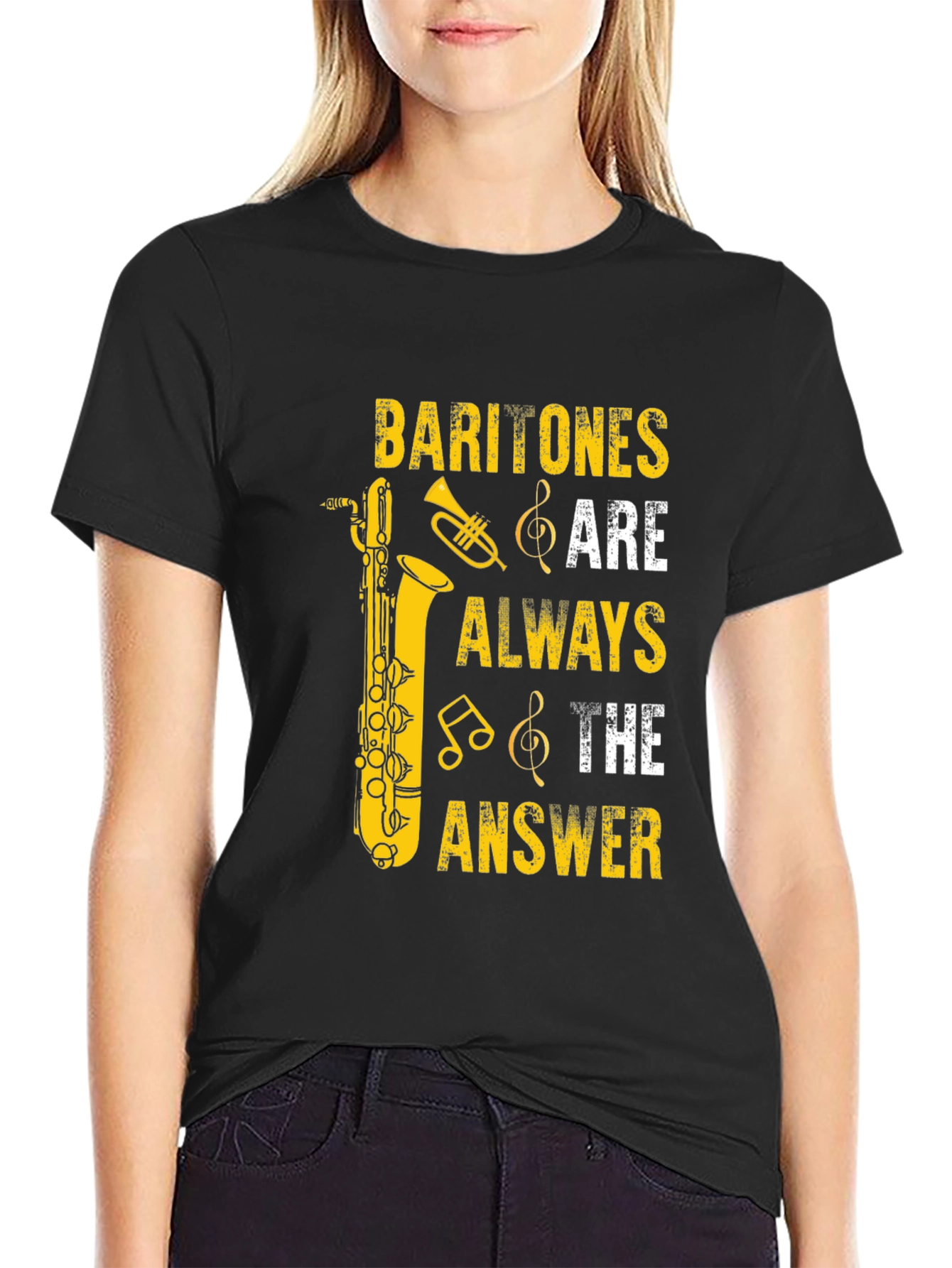 Baritone Saxophone Music Lover T-Shirt