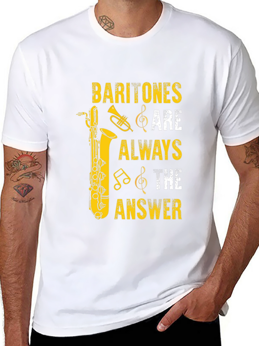 Baritone Saxophone Music Lover T-Shirt