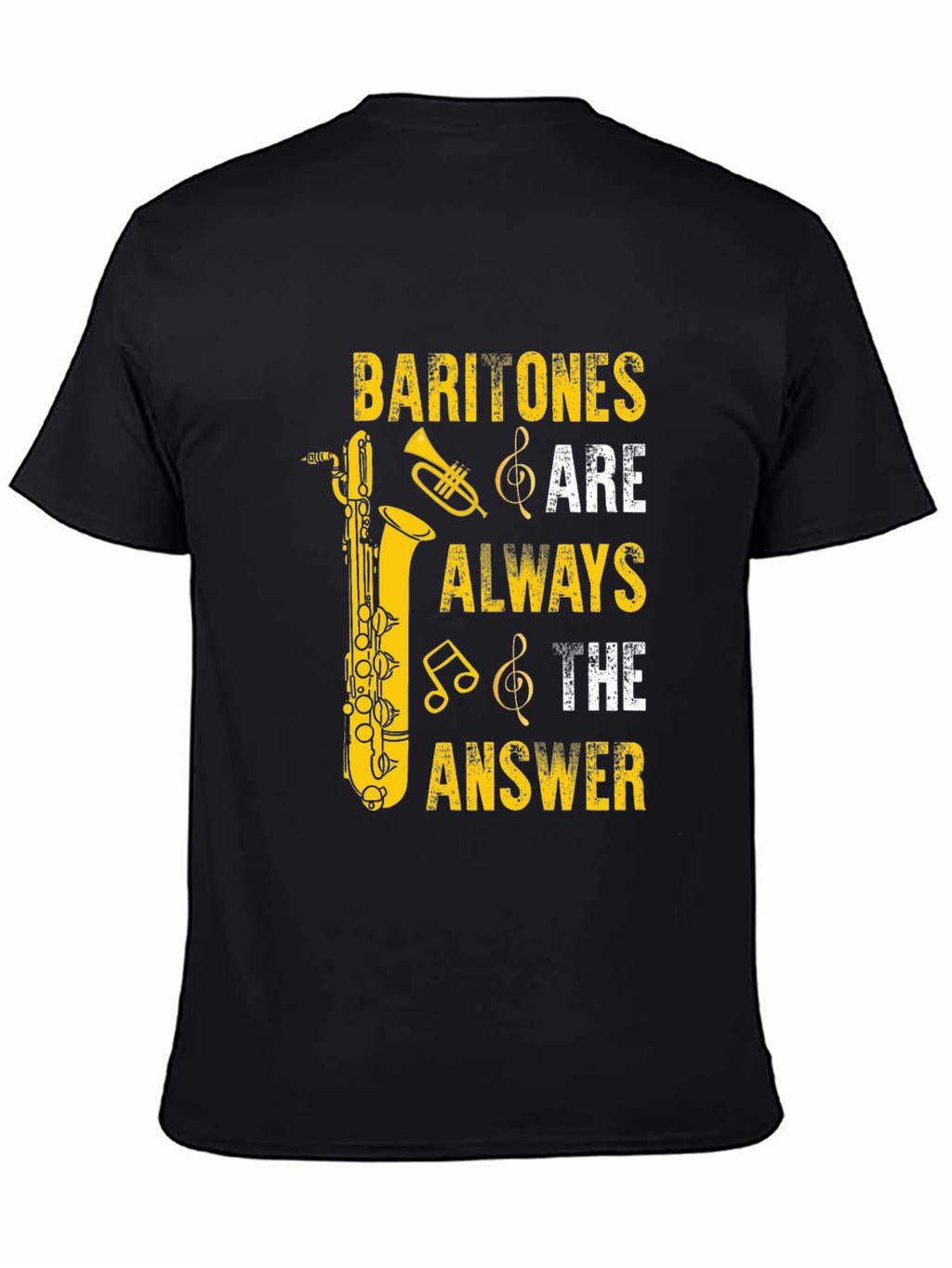 Baritone Saxophone Music Lover T-Shirt