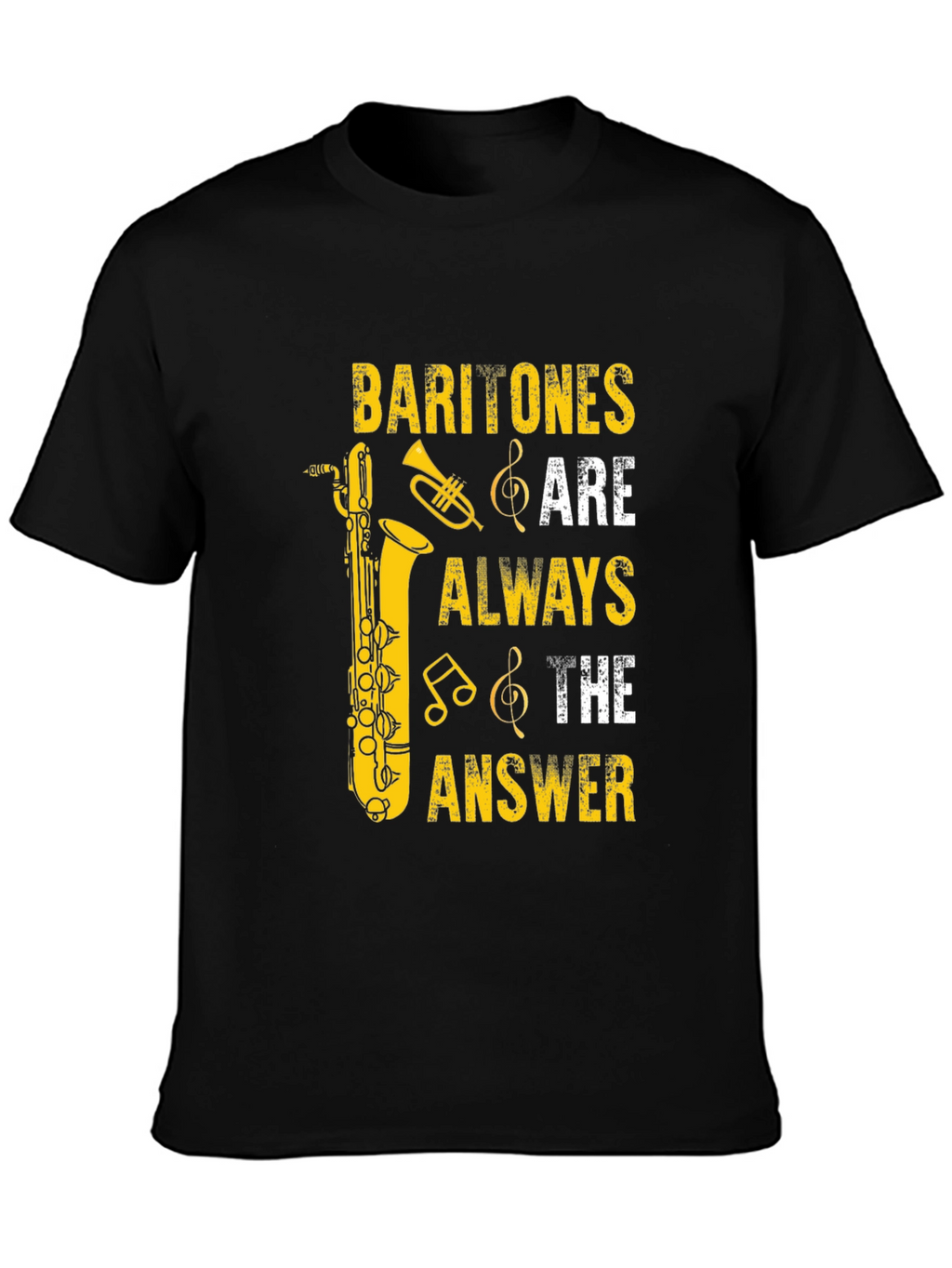 Baritone Saxophone Music Lover T-Shirt