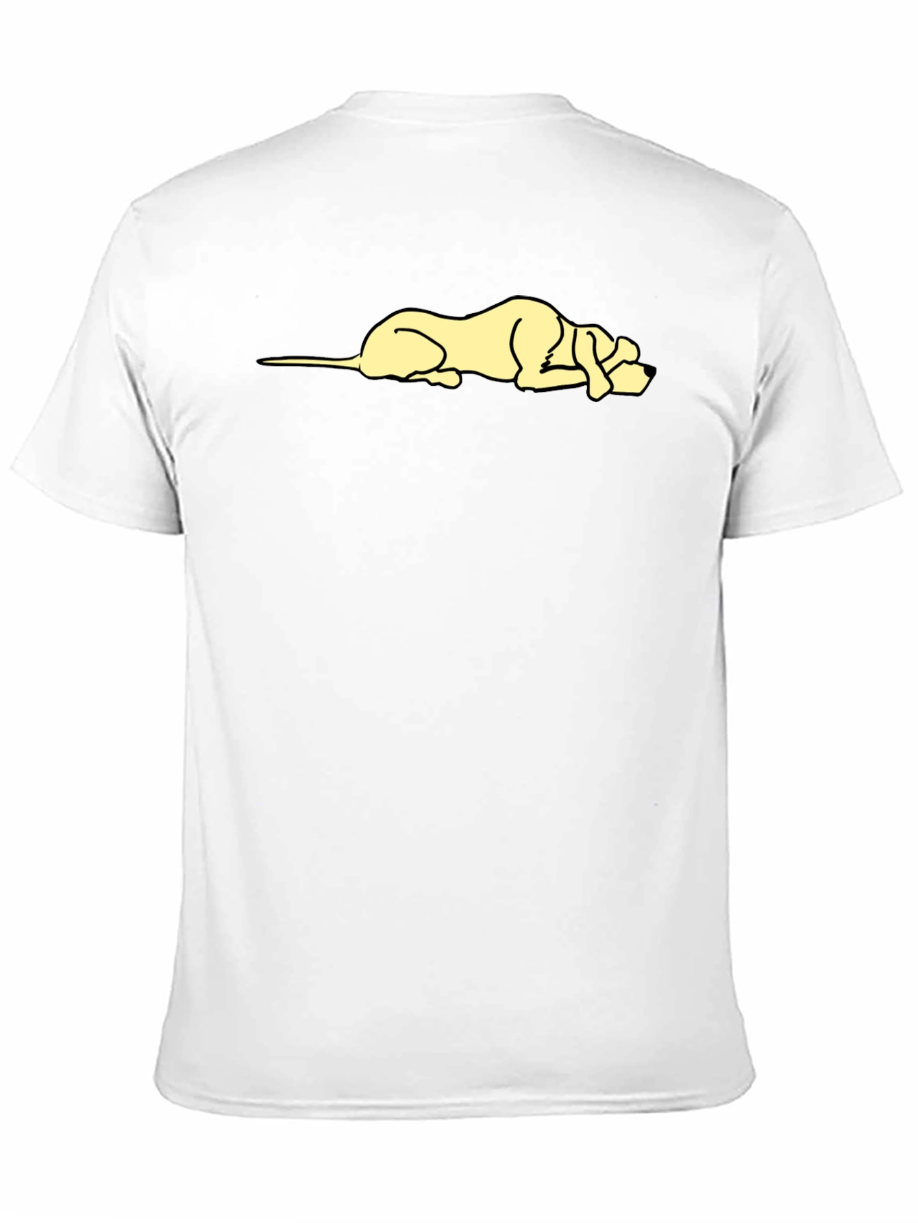 Lazy Dog Graphic T-Shirt - Casual Cotton Tee