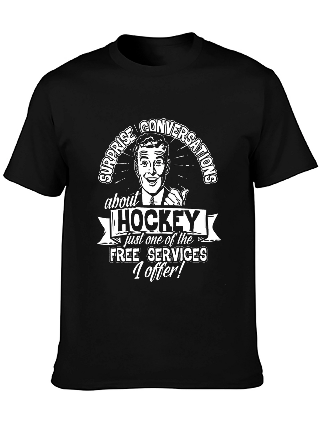 Surprise Hockey Conversations Graphic Tee