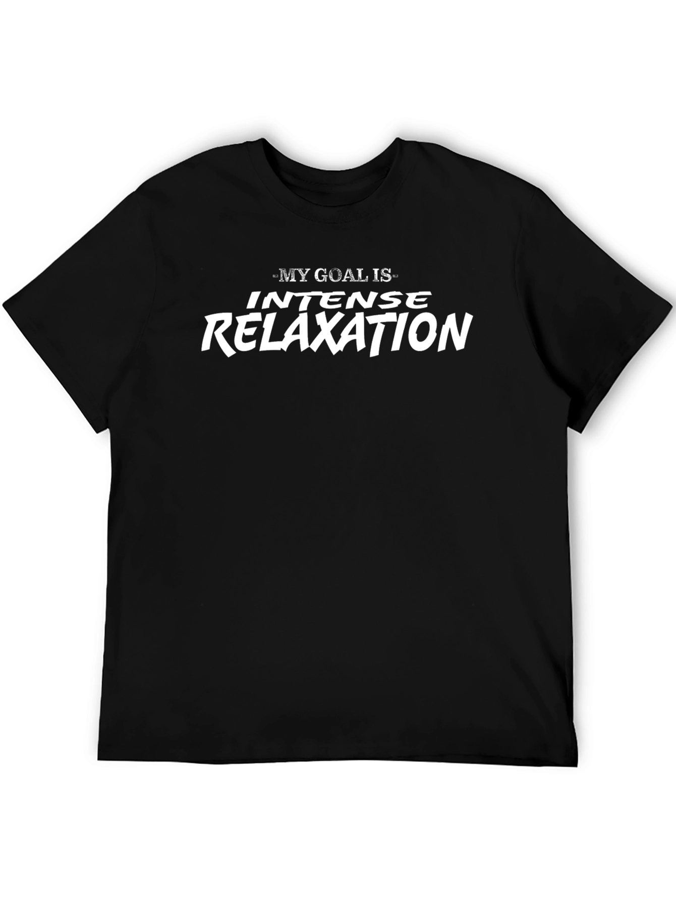 Intense Relaxation Graphic Tee - Black