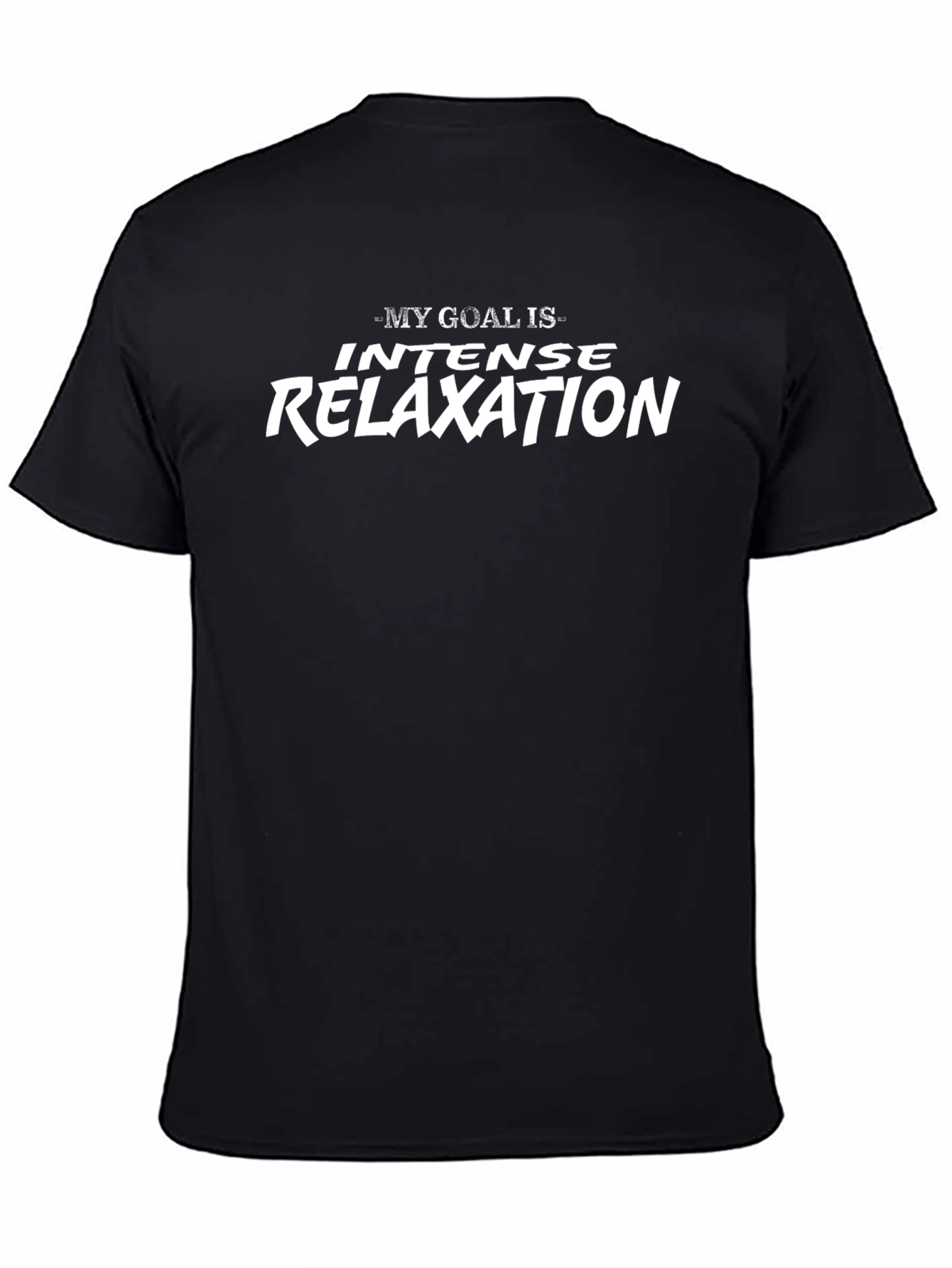 Intense Relaxation Graphic Tee - Black