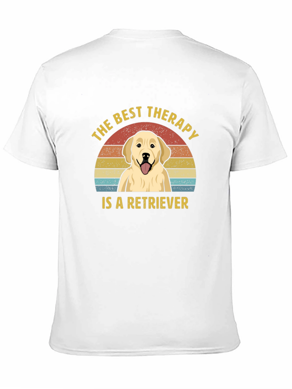 Best Therapy Retriever Graphic T-Shirt