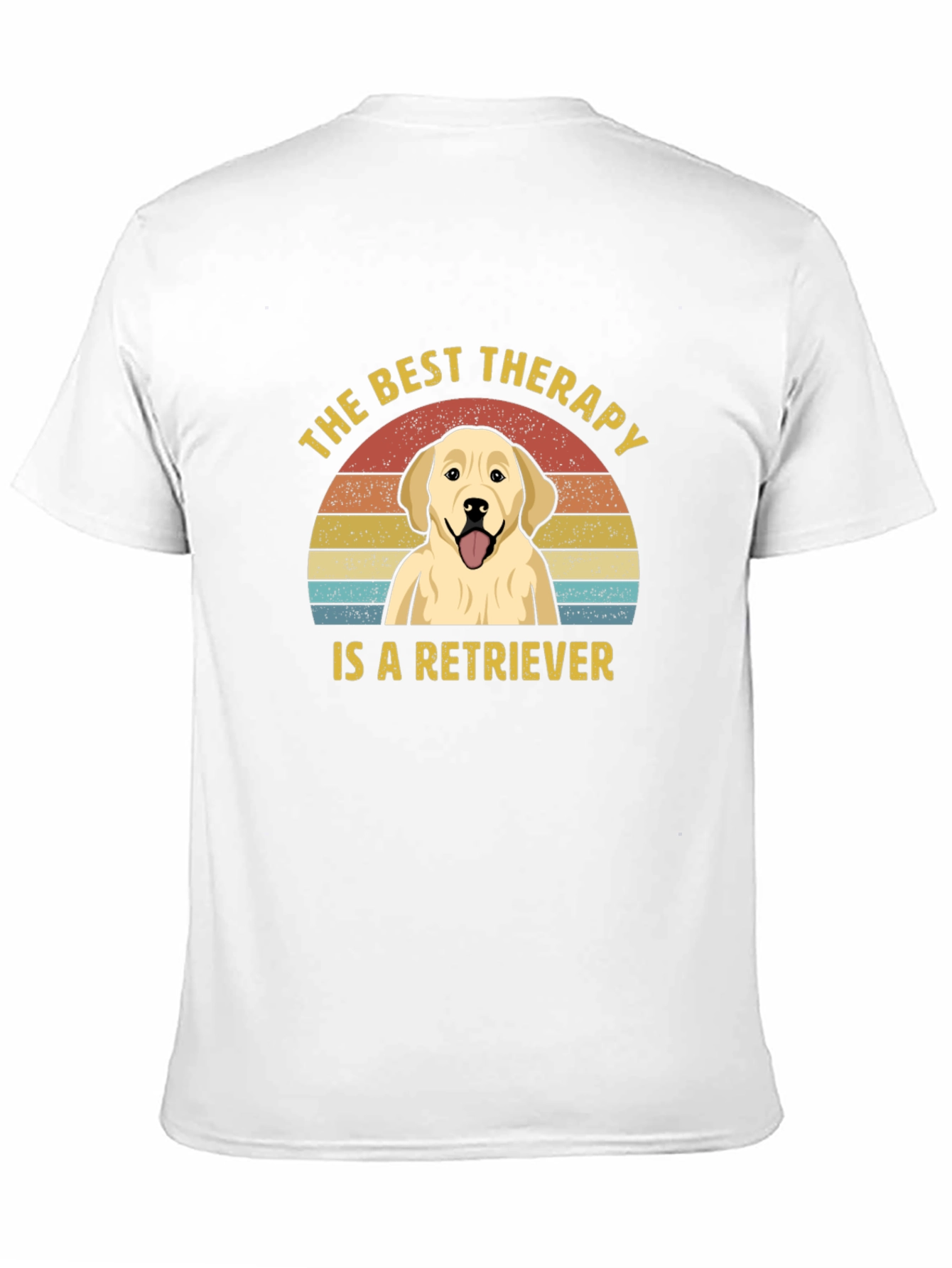 Best Therapy Retriever Graphic T-Shirt