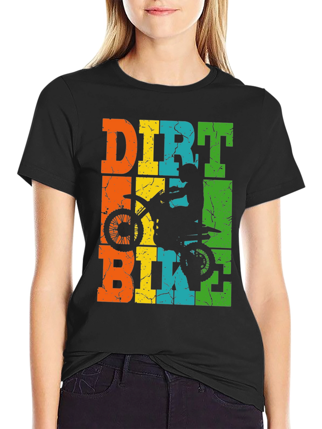 Dirt Bike T-Shirt: Motocross Rider Design