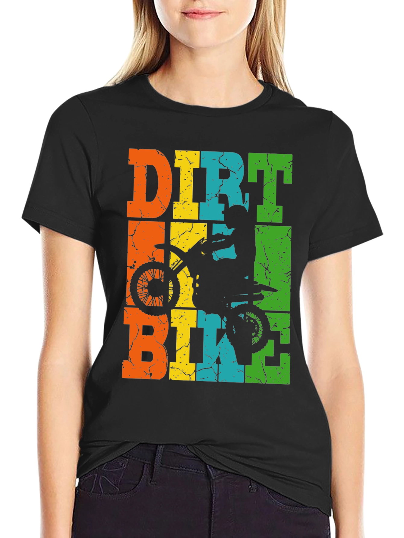 Dirt Bike T-Shirt: Motocross Rider Design