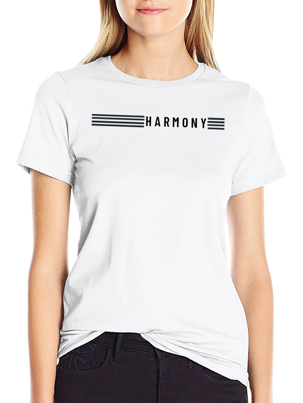 Harmony Graphic Tee - Classic Black T-Shirt