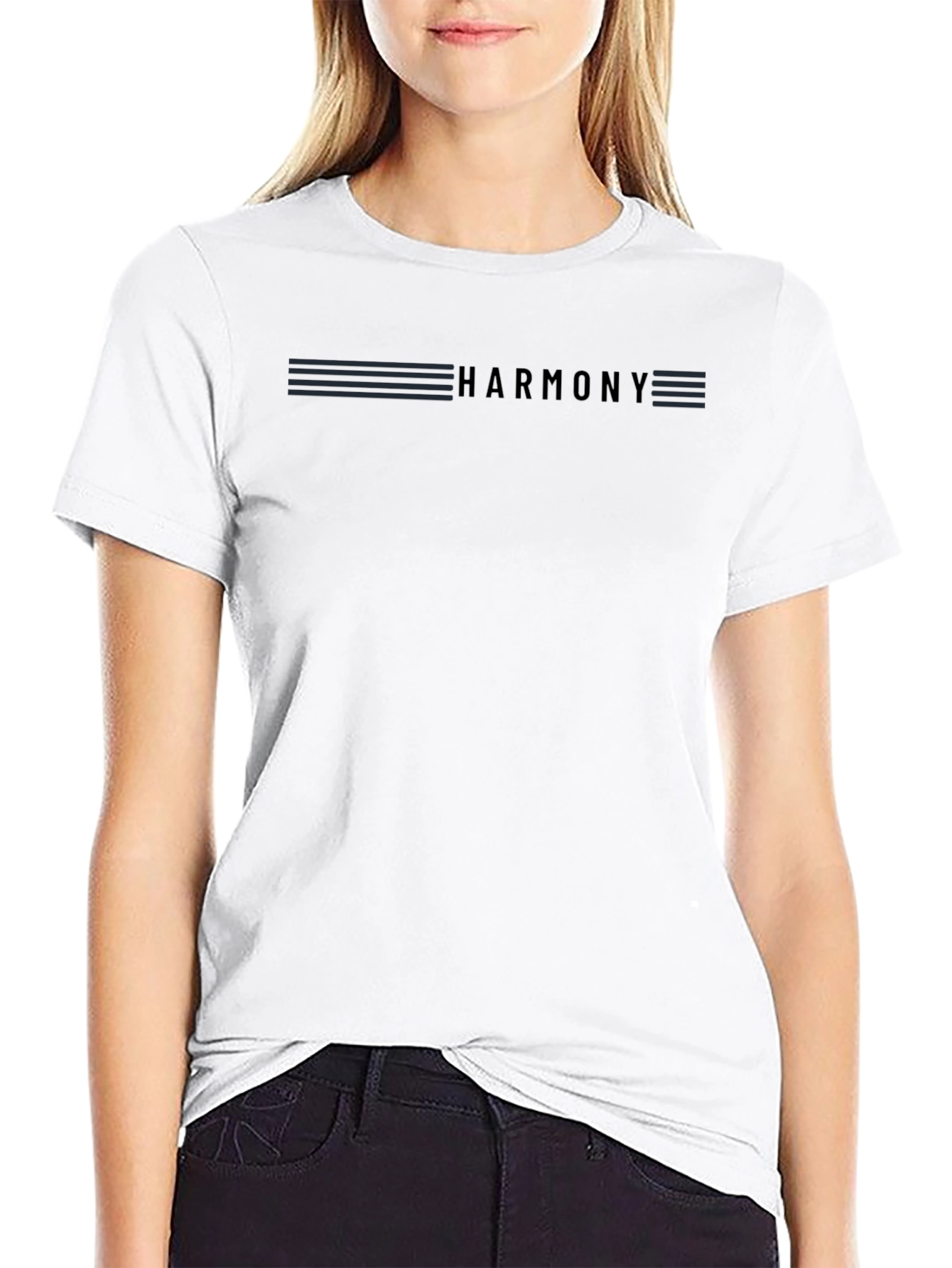 Harmony Graphic Tee - Classic Black T-Shirt