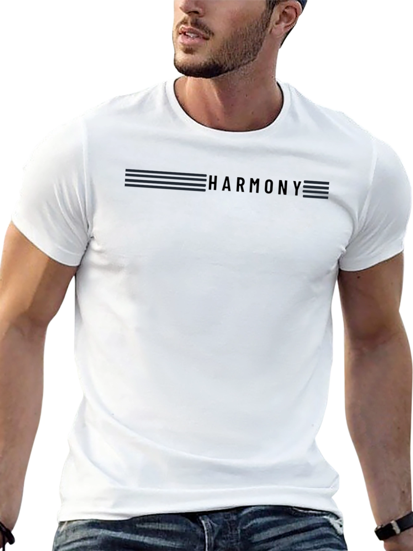 Harmony Graphic Tee - Classic Black T-Shirt