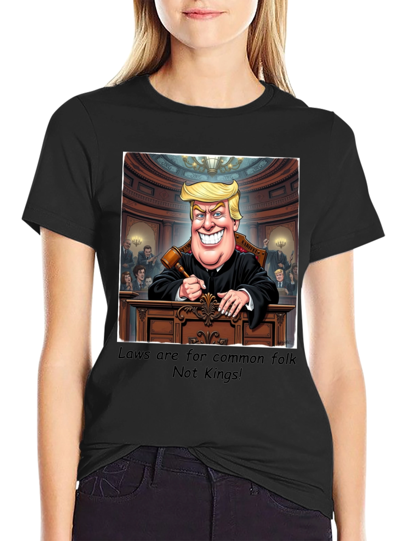 Political Humor T-Shirt - Judge Trump
