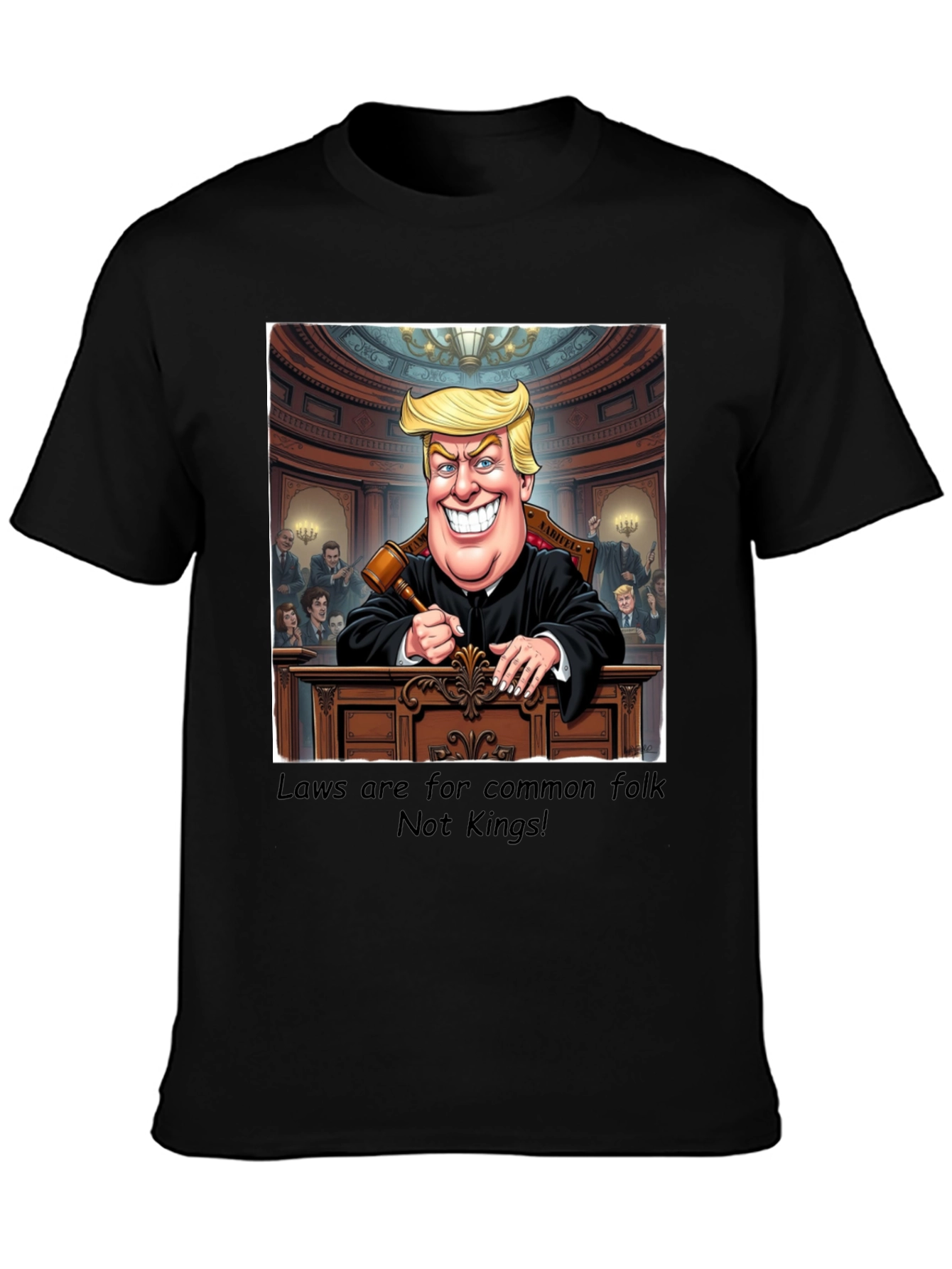 Political Humor T-Shirt - Judge Trump