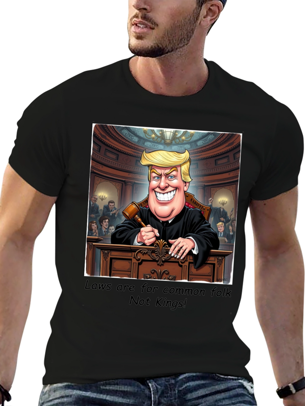 Political Humor T-Shirt - Judge Trump