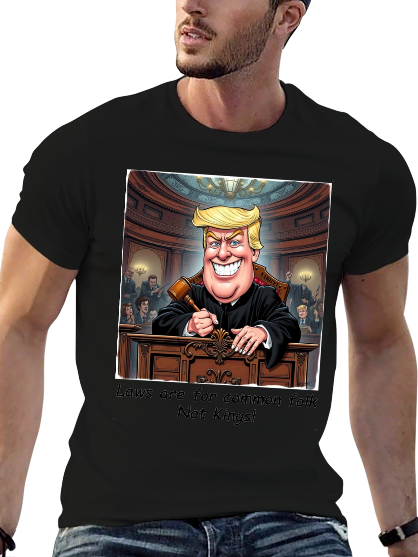 Political Humor T-Shirt - Judge Trump