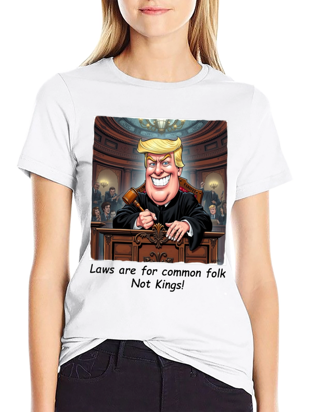 Political Humor T-Shirt - Judge Trump