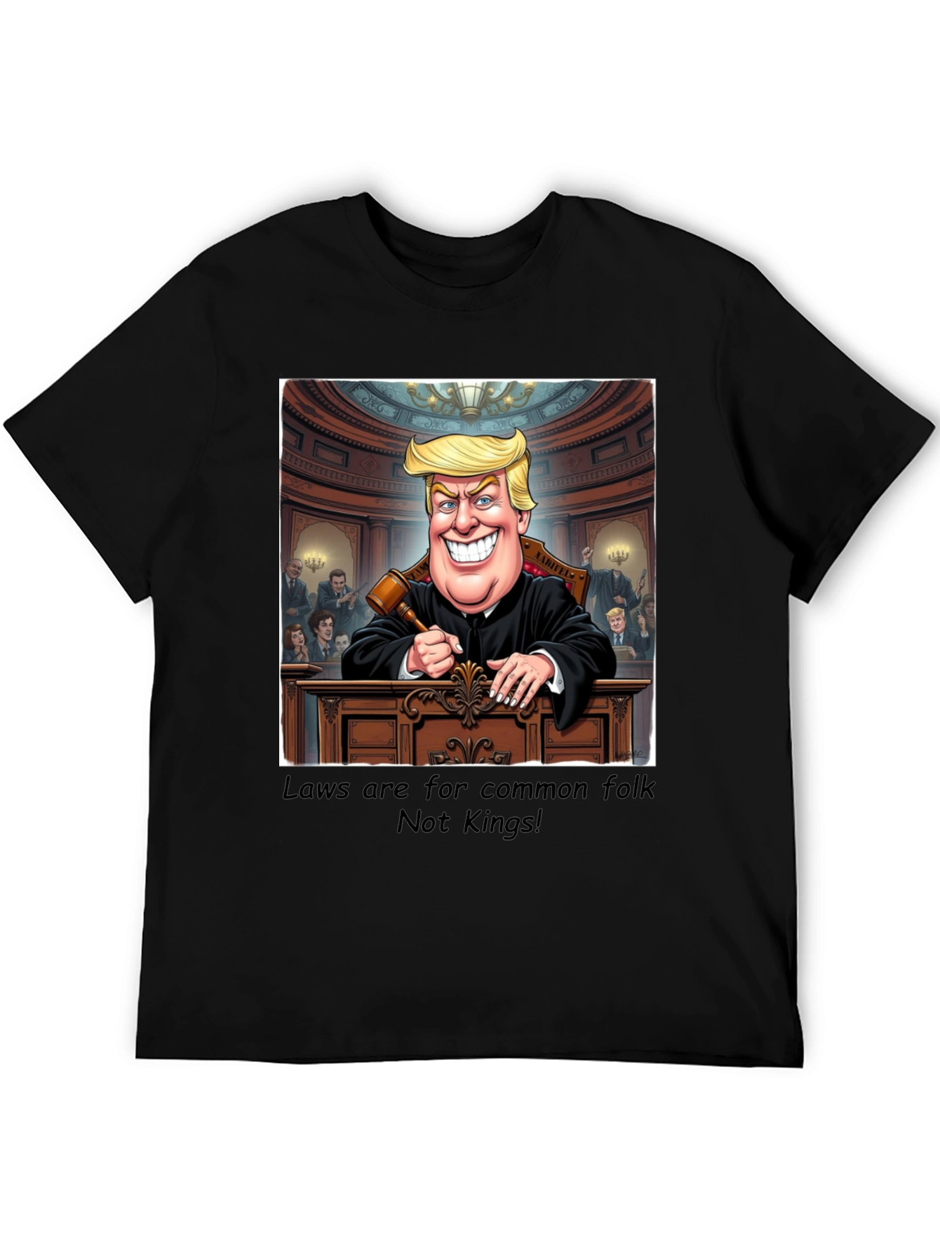 Political Humor T-Shirt - Judge Trump