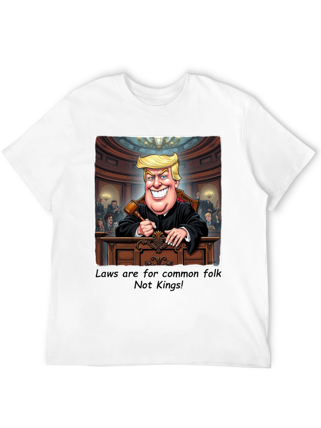Political Humor T-Shirt - Judge Trump