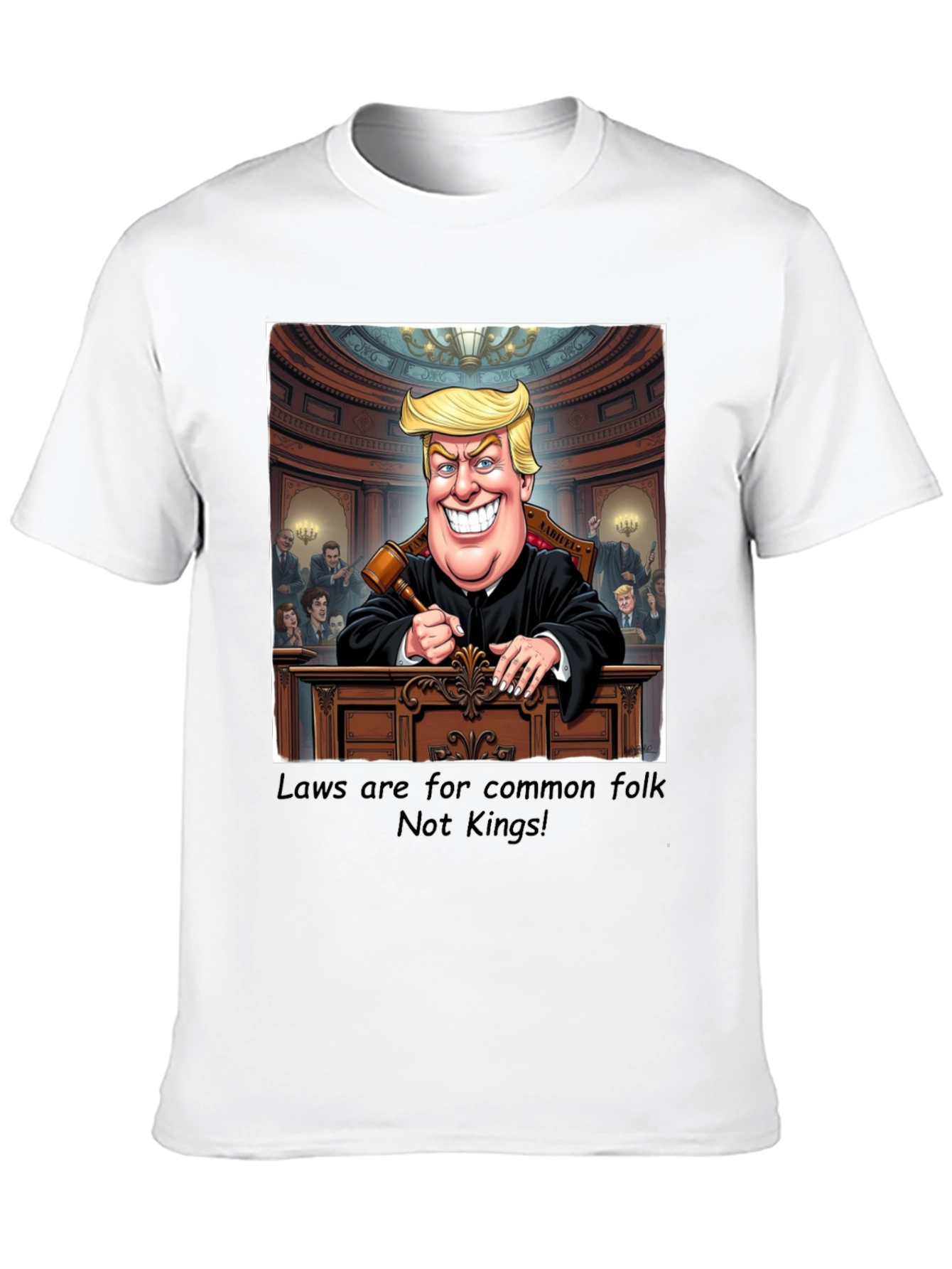 Political Humor T-Shirt - Judge Trump