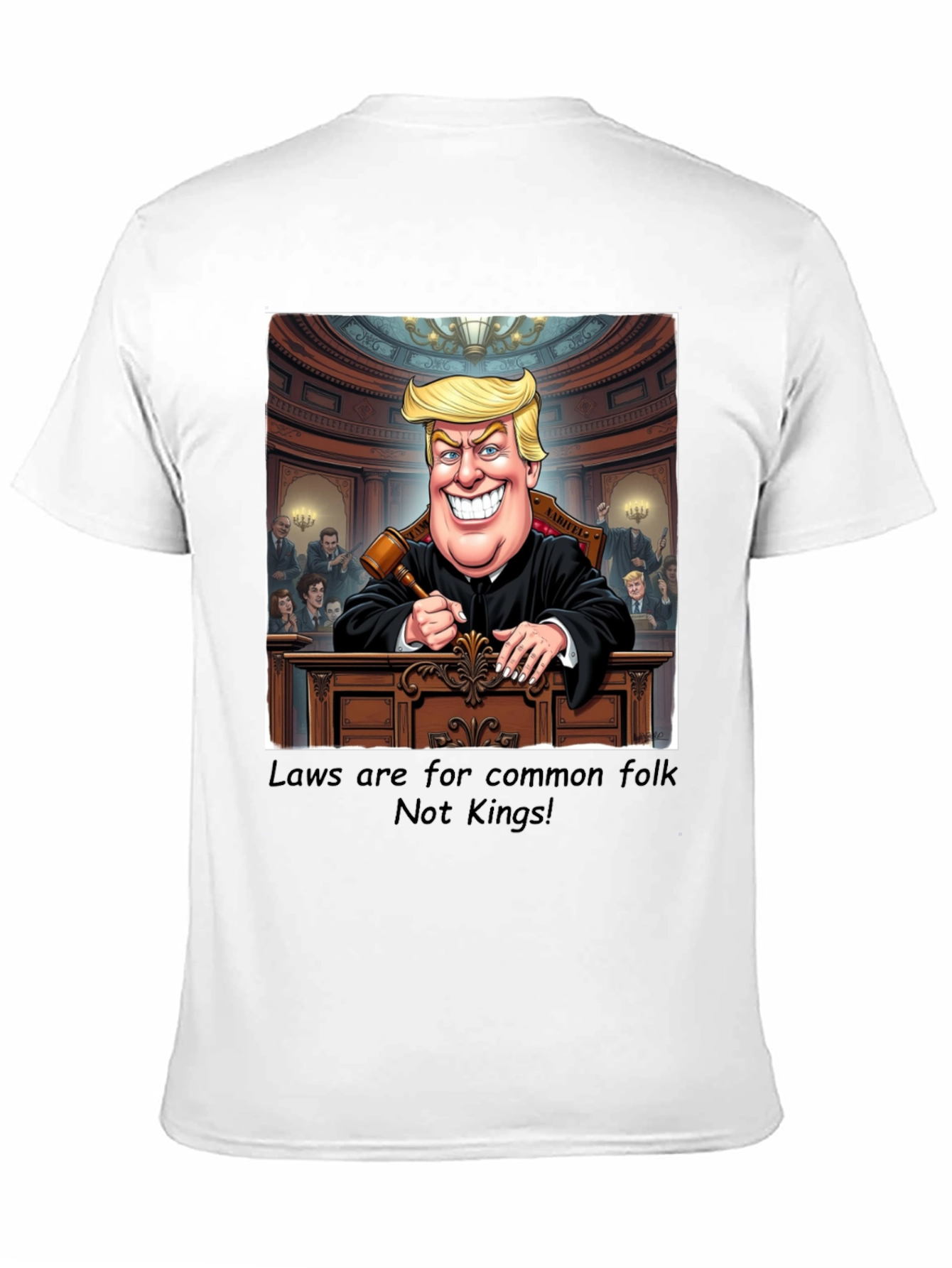 Political Humor T-Shirt - Judge Trump