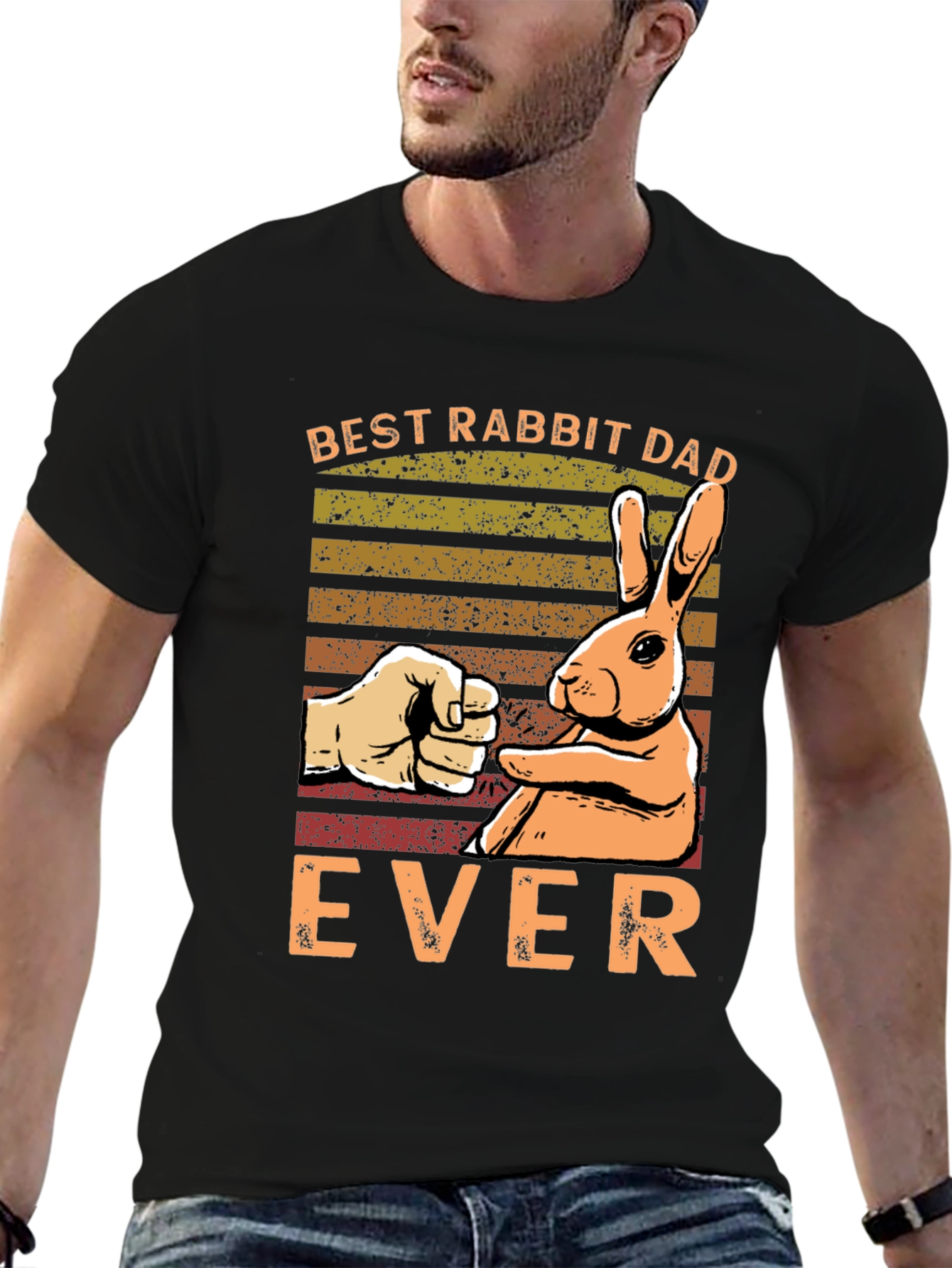 Best Rabbit Dad Ever T-Shirt